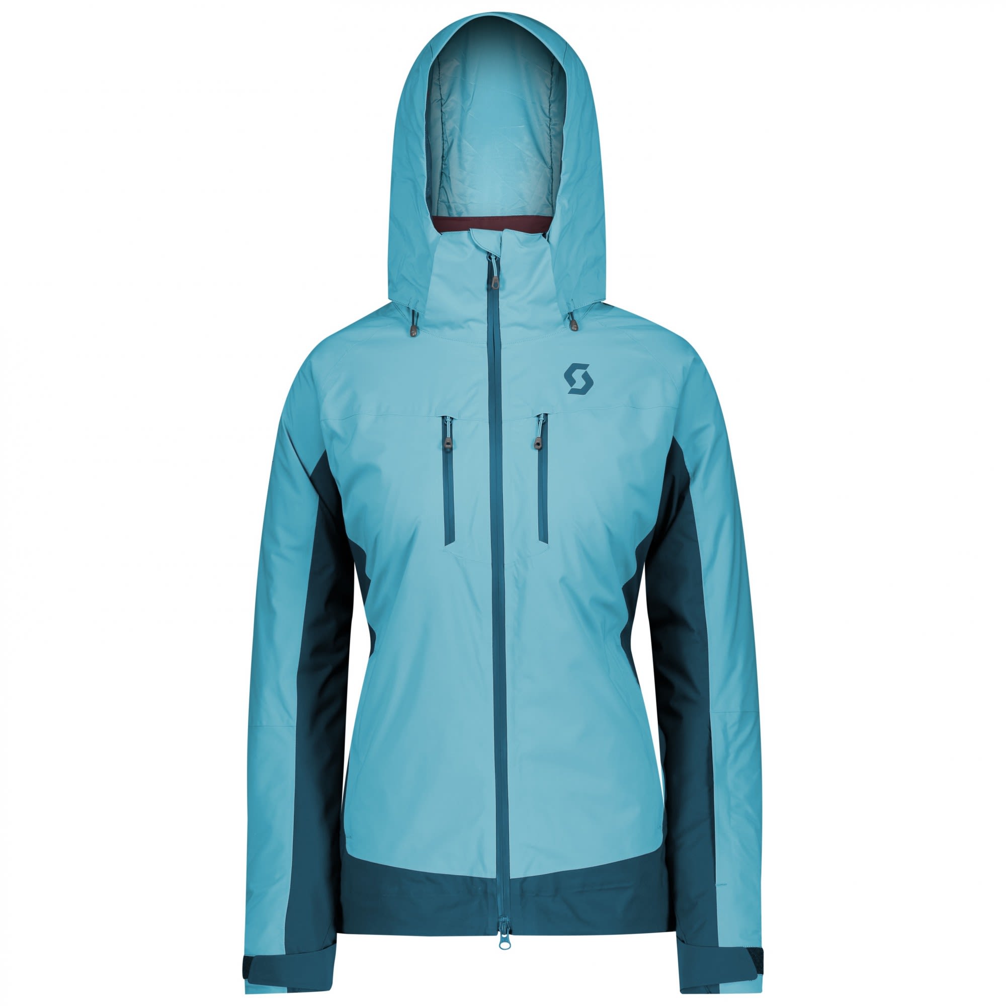Scott Ultimate DRX Jacket (Vorgngermodell) Colorblock - Blau- Female Dermizax- Anoraks- Grsse XS - Farbe Bright Blue - Majolica Blue