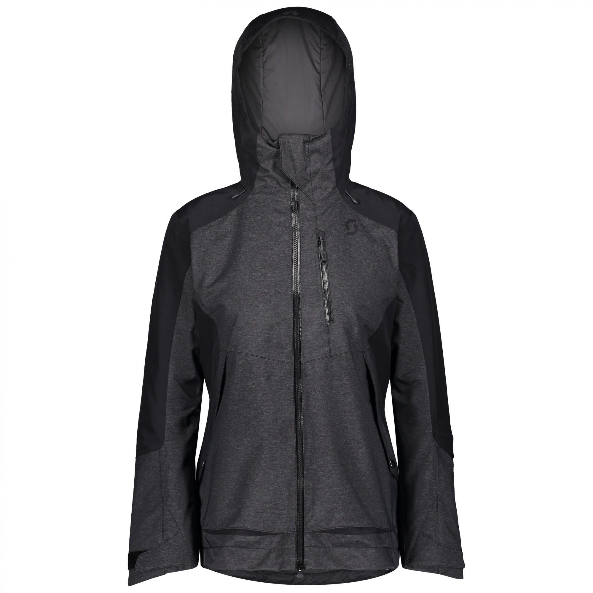 Scott Ultimate Dryo Jacket (Vorgngermodell) Colorblock - Grau - Schwarz- Female Thinsulate- Regenjacken und Hardshells- Grsse XS - Farbe Dark Grey