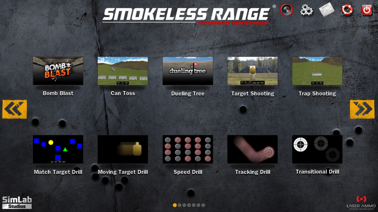 Smokeless Range (R) 2-0- Home Simulator mit Kamera