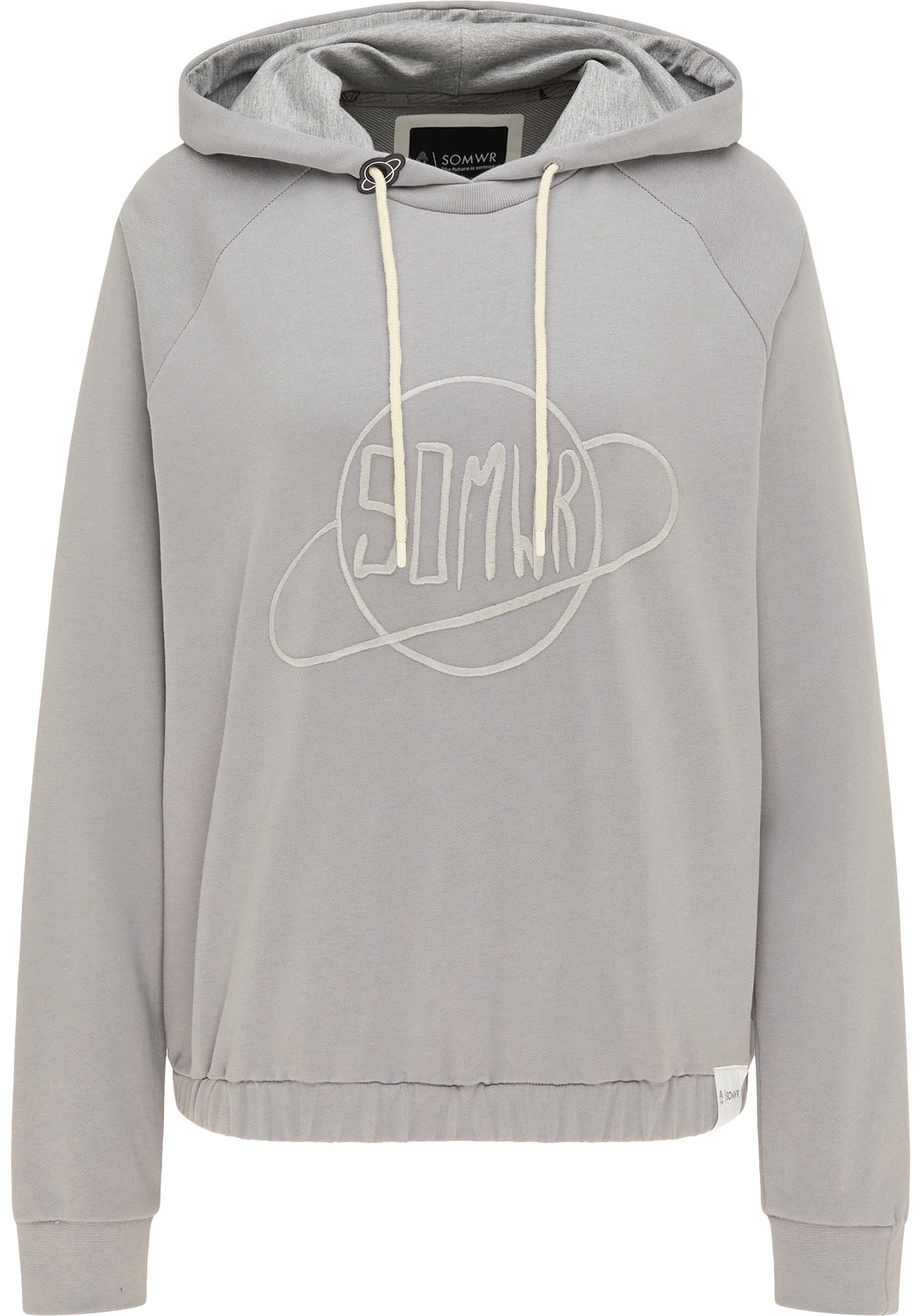 Somwr BE THE Planet Hoodie Grau- Female Freizeitpullover- Grsse M - Farbe Grey Melange