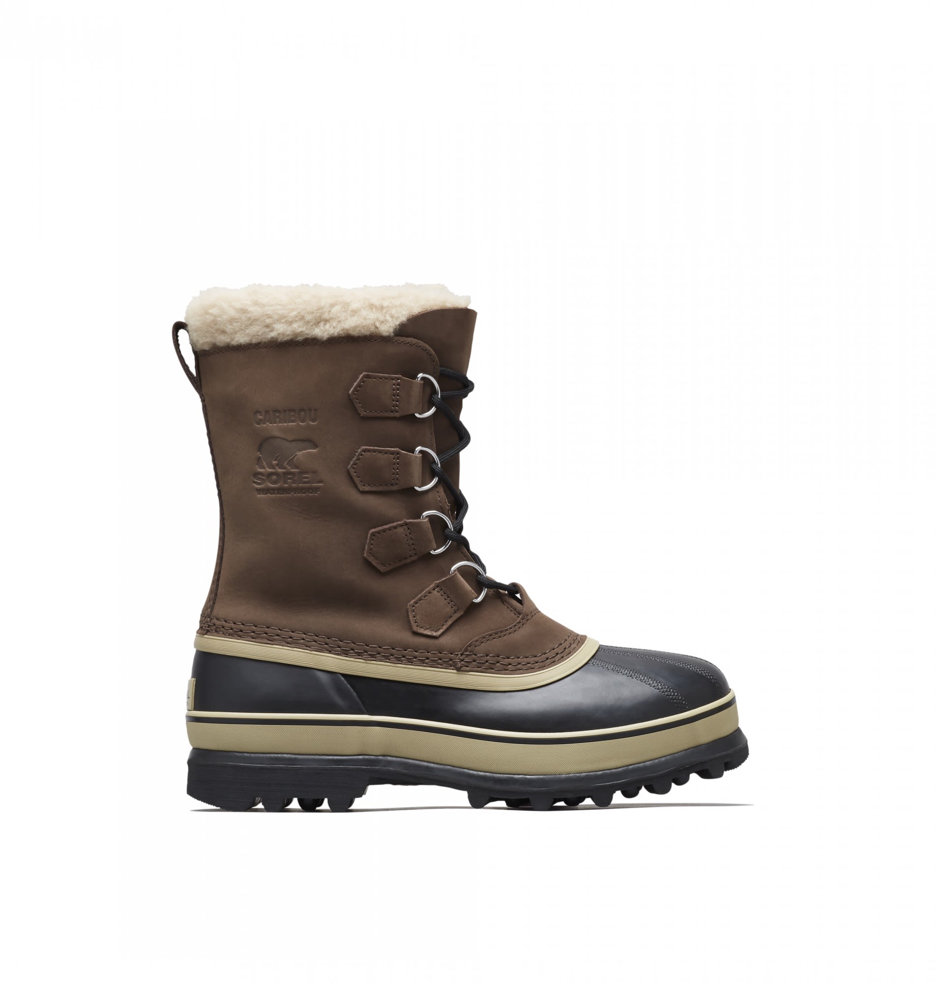 Sorel Caribou Braun- Male Winterstiefel und -schuhe- Grsse EU 42-5 - Farbe Bruno unter Sorel