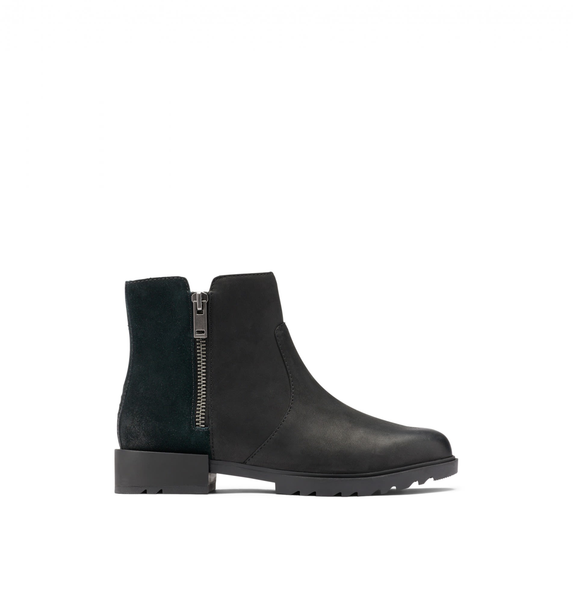 Sorel Emelie II Zip Waterproof Schwarz- Female Winterstiefel und -schuhe- Grsse EU 37 - Farbe Black - Sea Salt