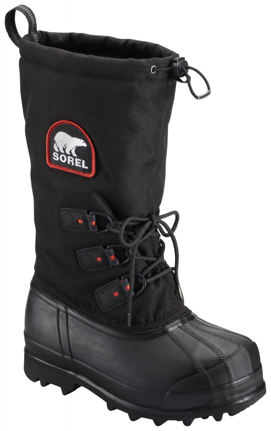 Sorel Glacier XT Schwarz- Female Winterstiefel und -schuhe- Grsse EU 36 - Farbe Black - Red Quartz