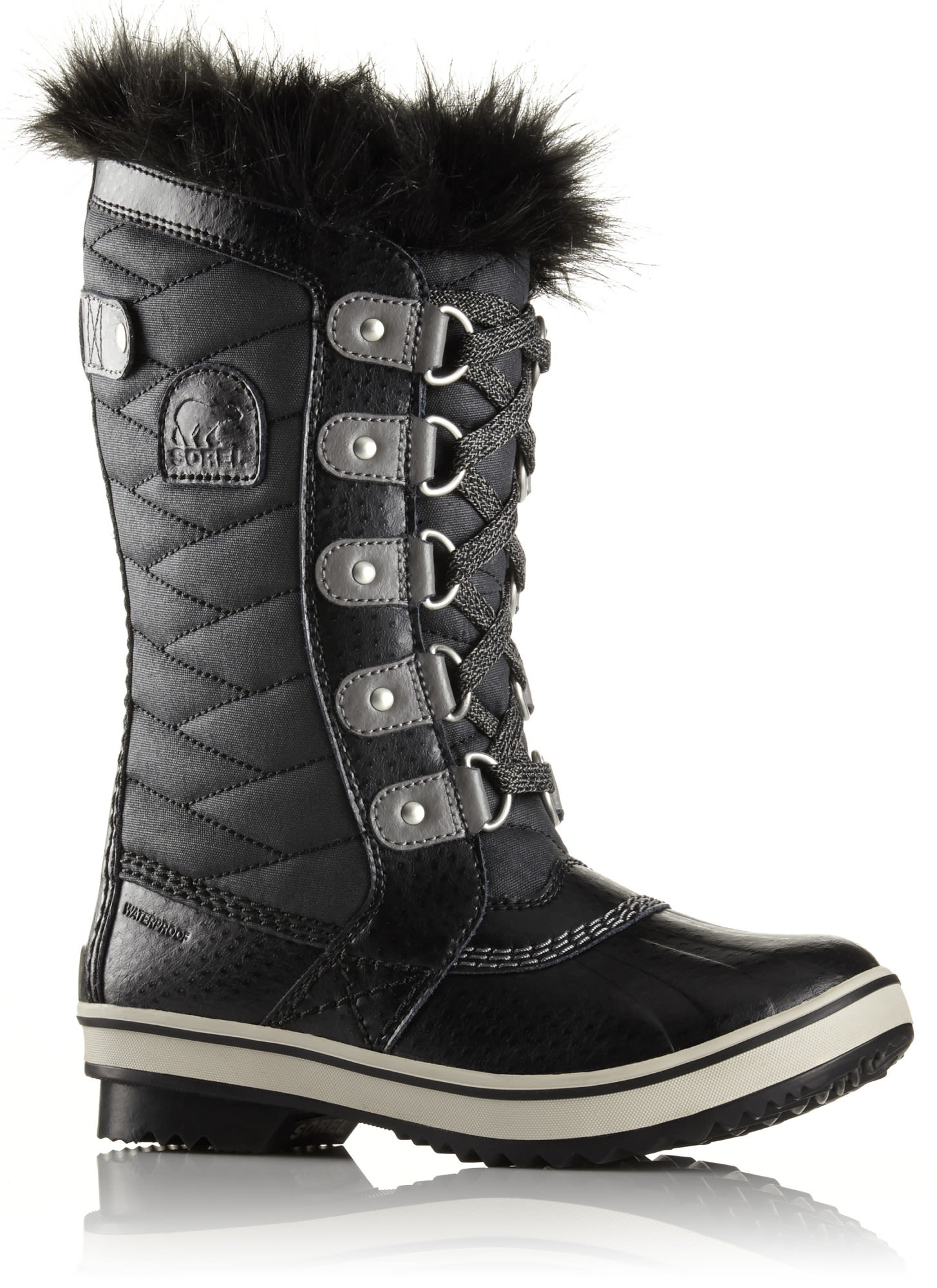 Sorel Youth Tofino II Schwarz- Winterstiefel und -schuhe- Grsse EU 33 - Farbe Black - Quarry unter Sorel