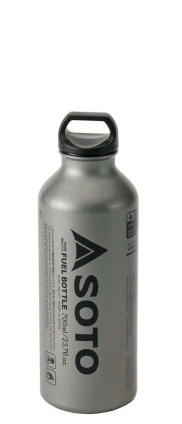 Soto Muka Benzinflasche 700ml Grau- Brennstoffe und -flaschen- Grsse 480ml - Farbe Silver