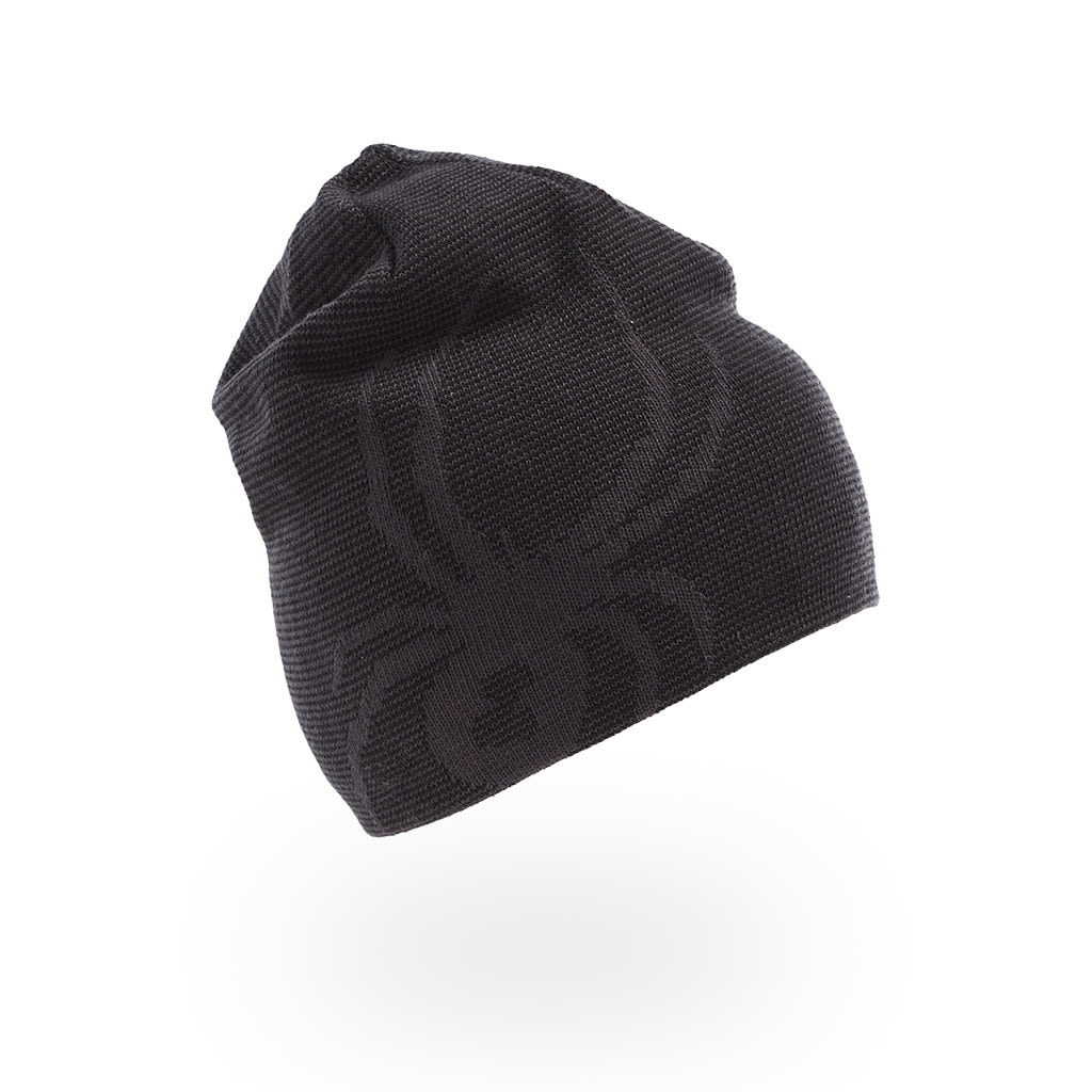 Spyder Boys Reversible BUG Hat Grau- Male Kopfbedeckungen- Grsse One Size - Farbe Ebony unter Spyder