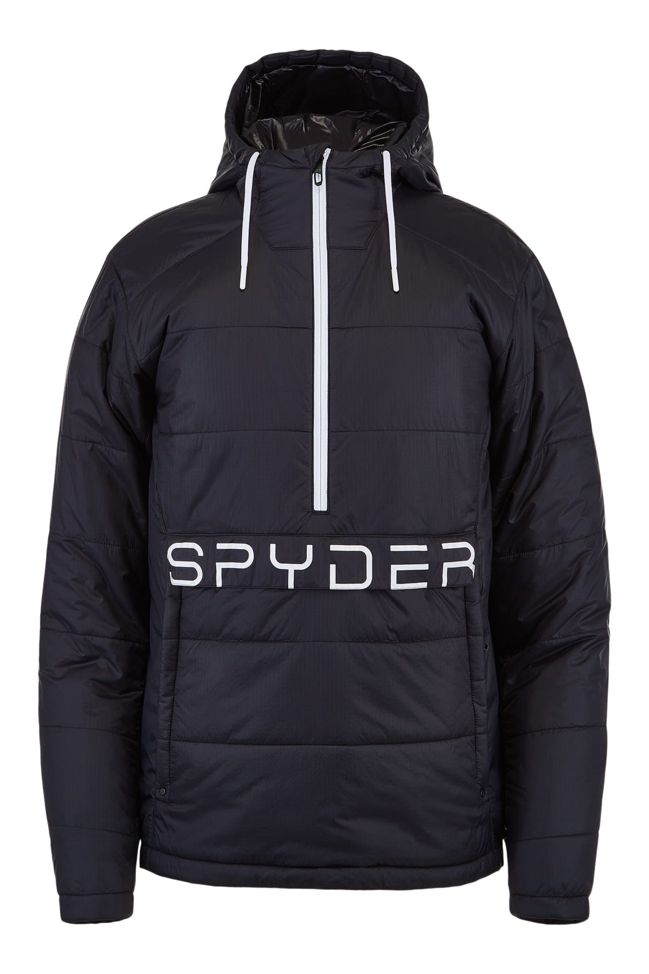 Spyder Glissade Anorak Jacket Schwarz- Male Daunen Anoraks- Grsse S - Farbe Black unter Spyder
