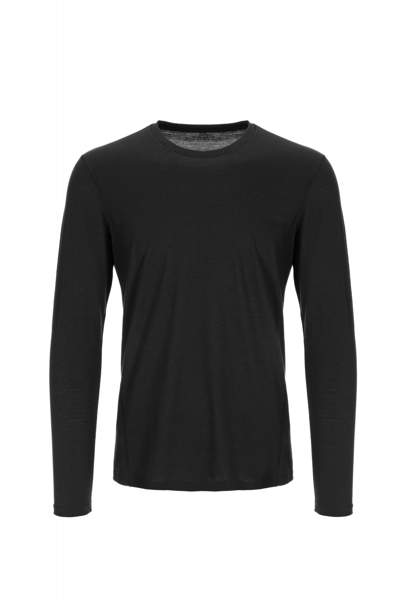 Super-Natural Base Crew Neck 230 Schwarz- Male Merino Oberteile- Grsse S - Farbe Jet Black