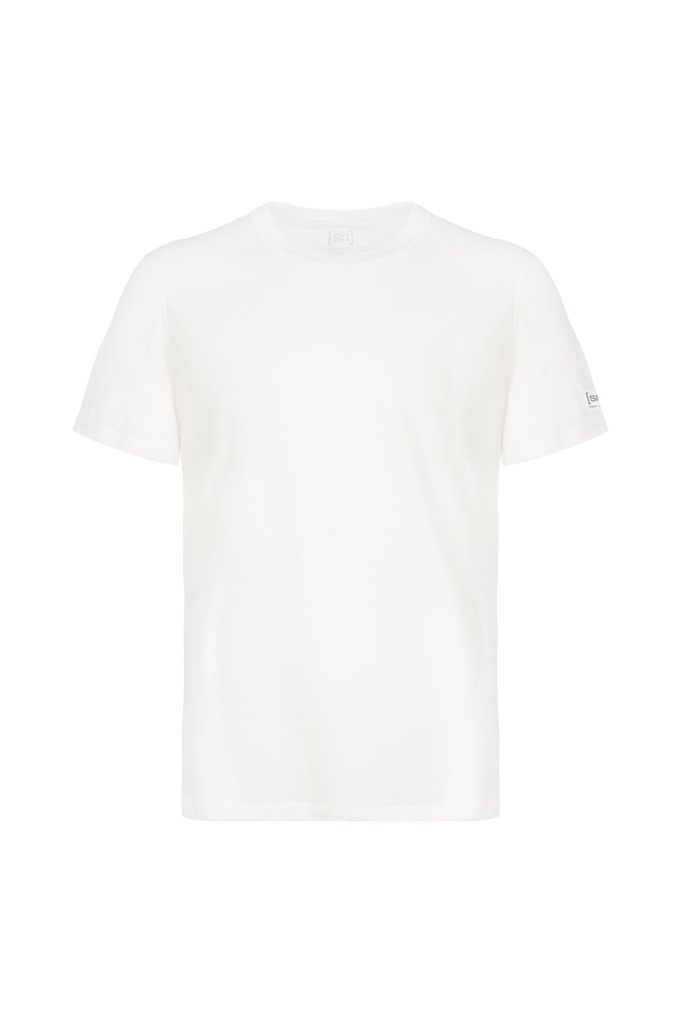 Super-Natural Base Tee 140 Weiss- Male Merino Kurzarm-Shirts und Tops- Grsse S - Farbe Fresh White