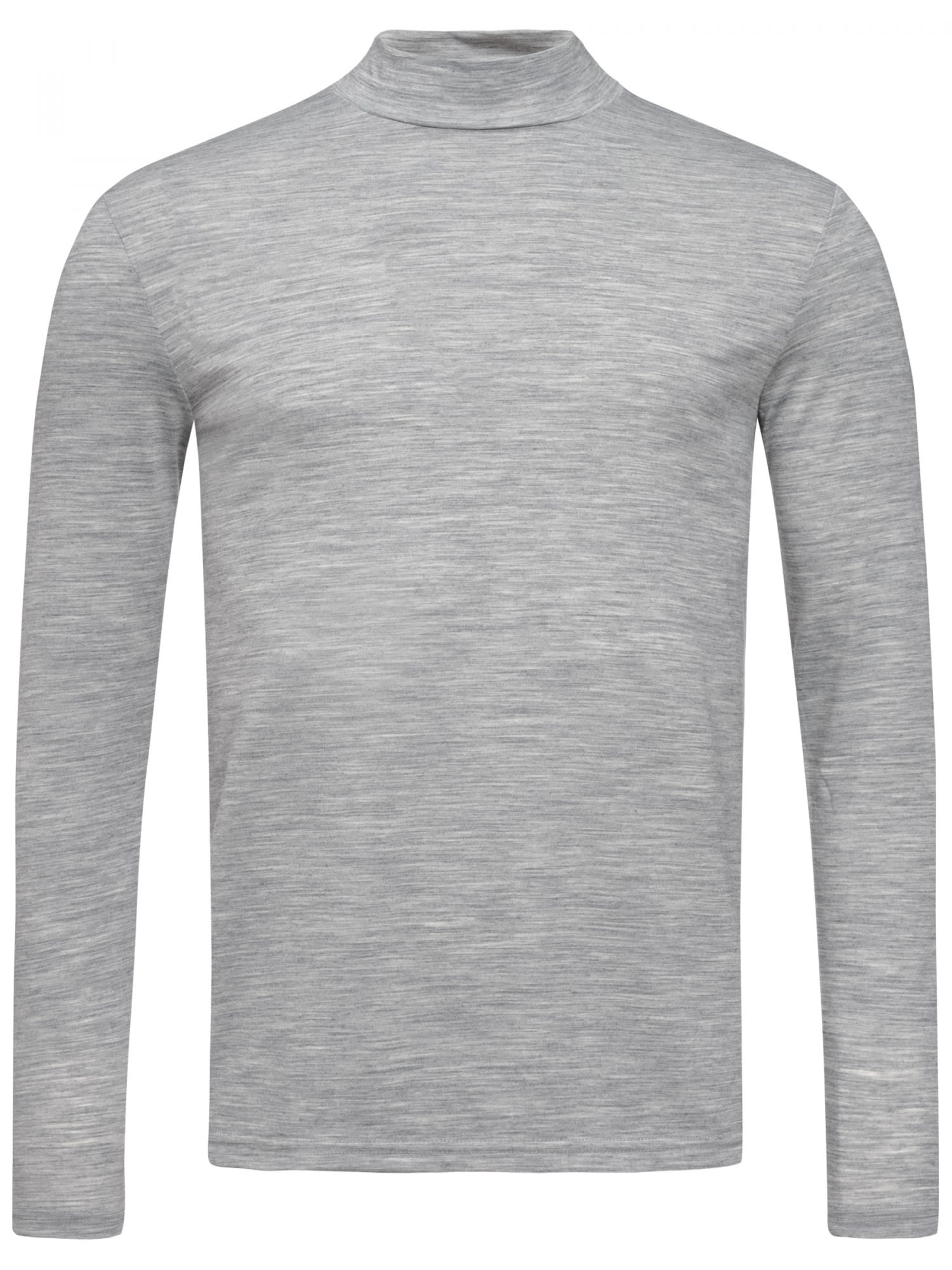 Super-Natural Base Turtle Neck 175 Grau- Male Merino Oberteile- Grsse S - Farbe Ash Melange