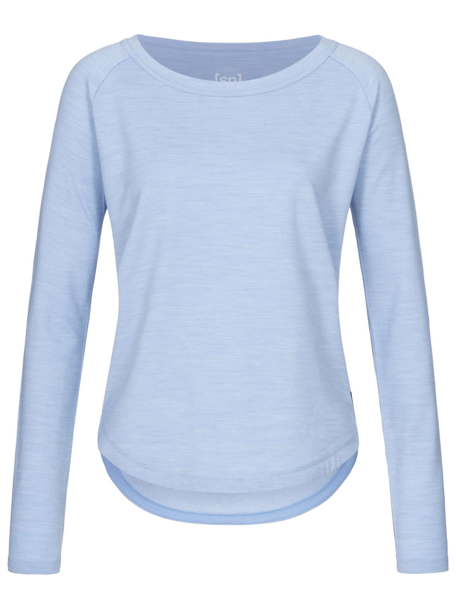 Super-Natural Essential Crew (Vorgngermodell) Blau- Female Merino Sweaters und Hoodies- Grsse XS - Farbe Skyway Melange