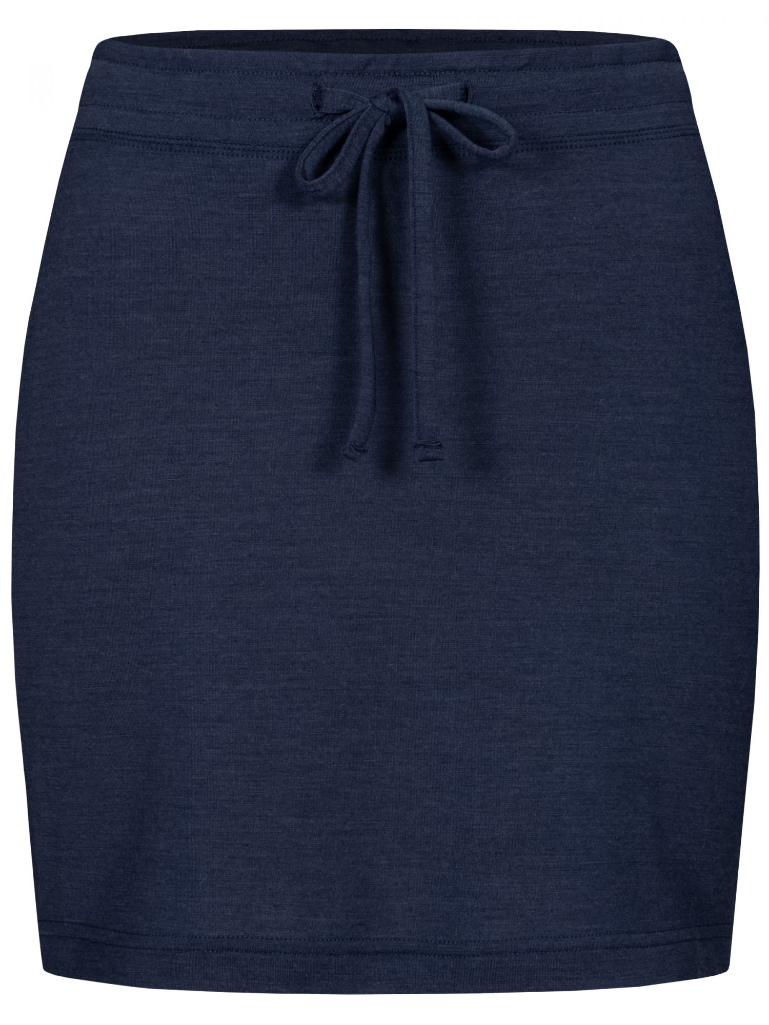 Super-Natural Everyday Skirt Blau- Female Merino Rcke- Grsse XS - Farbe Blue Iris Melange