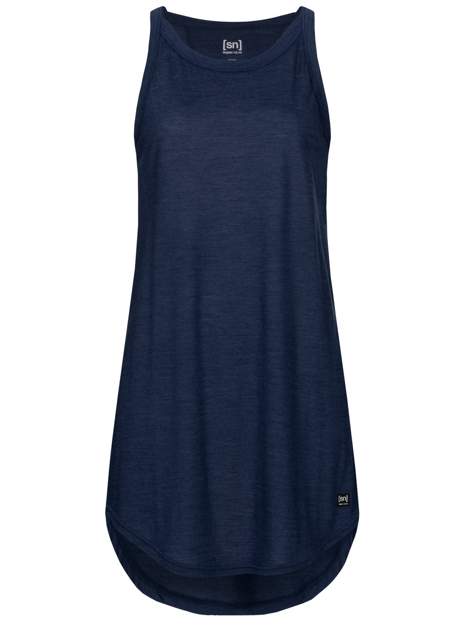 Super-Natural Relax Dress Blau- Female Merino Kleider- Grsse XS - Farbe Blue Iris Melange