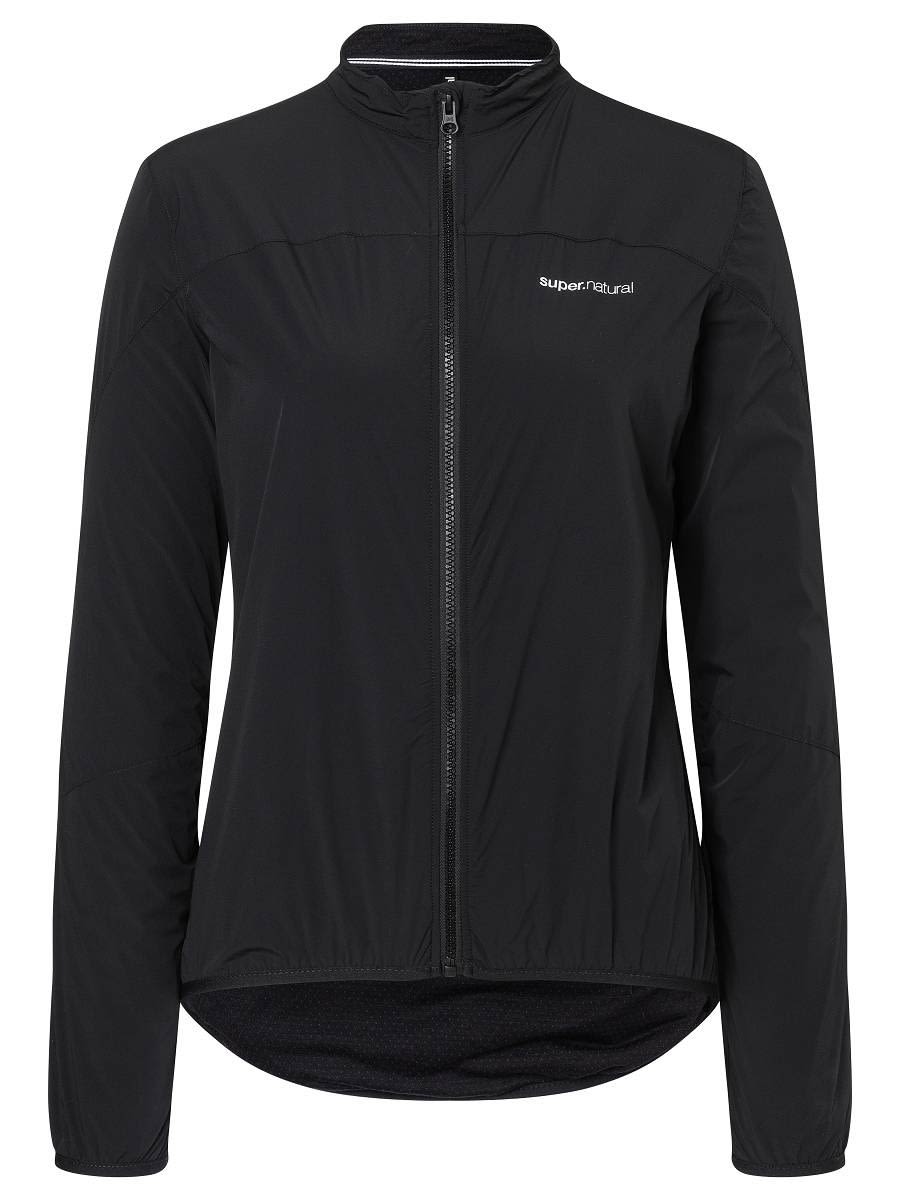 Super-Natural Unstoppable Thermo Jacket Schwarz- Female Merino Jacken- Grsse XS - Farbe Jet Black