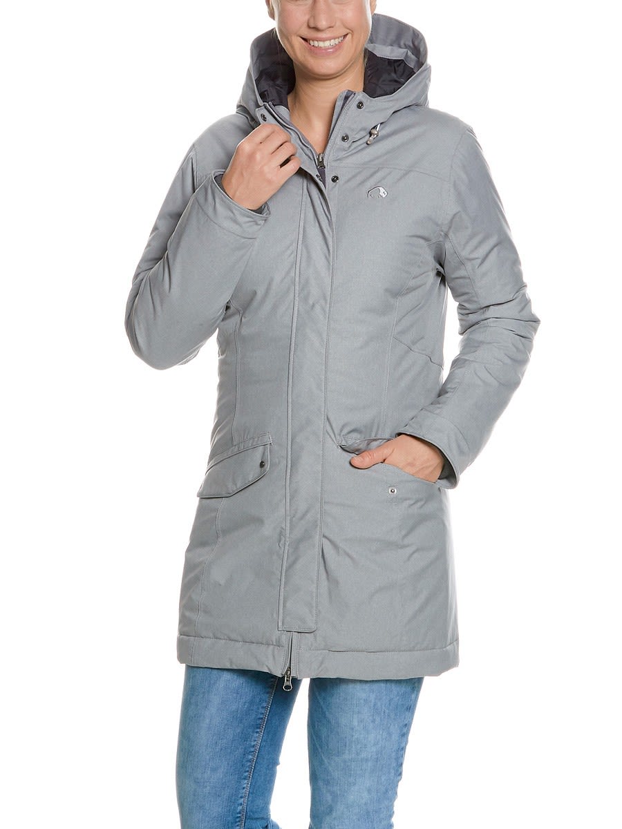 Tatonka Ethie Coat Grau- Female Freizeitmntel- Grsse 44 - Farbe Pebble Grey