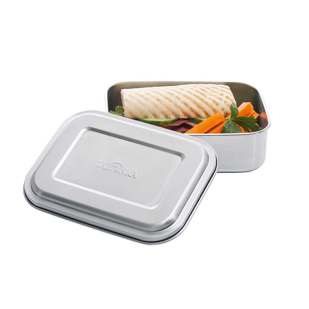 Tatonka Lunch BOX I 1000 Grau- Geschirr und Besteck- Grsse 1-0l - Farbe Silver