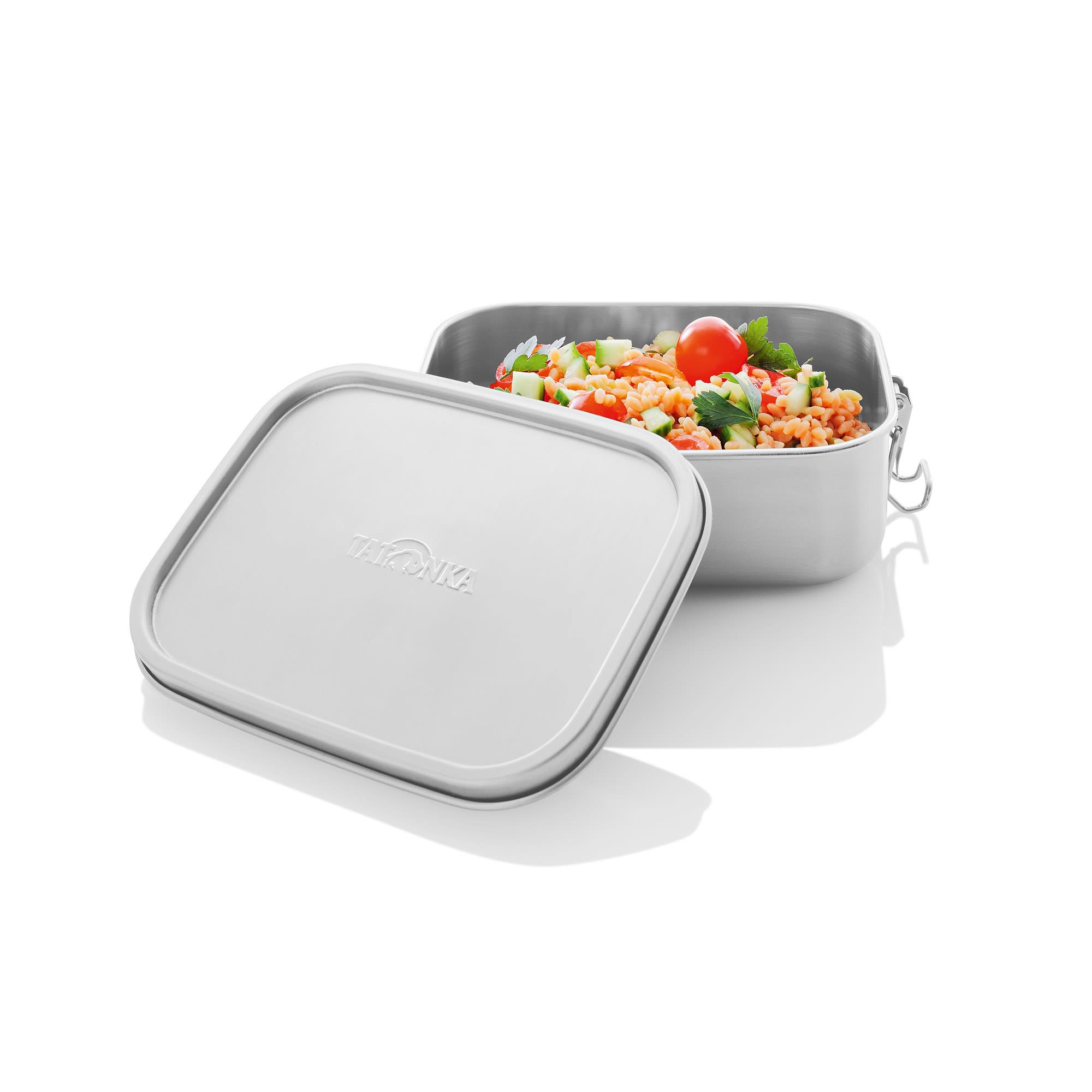 Tatonka Lunch BOX I 800 Lock Grau- Geschirr und Besteck- Grsse One Size - Farbe Stahl