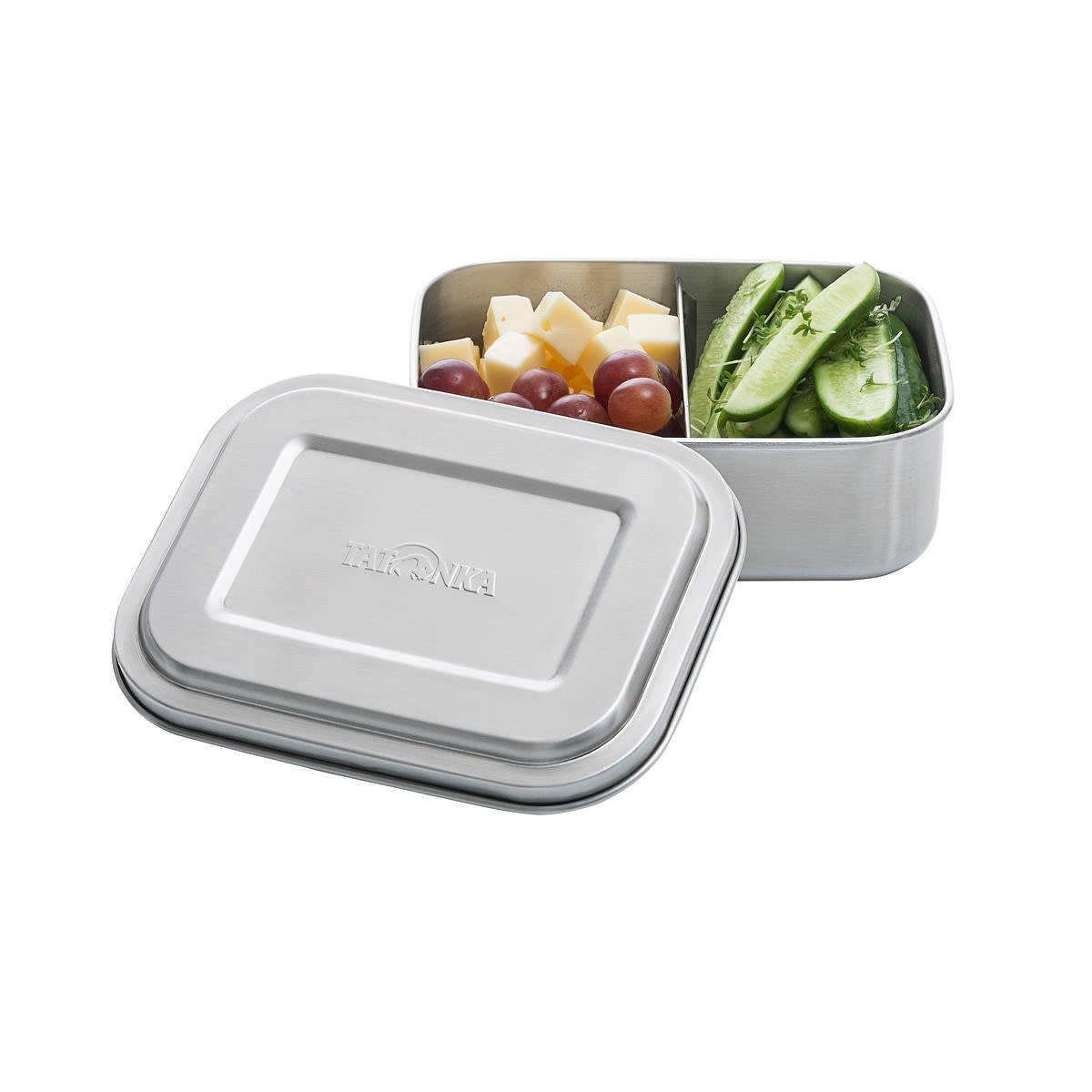 Tatonka Lunch BOX II 800 Grau- Geschirr und Besteck- Grsse 0-8l - Farbe Silver