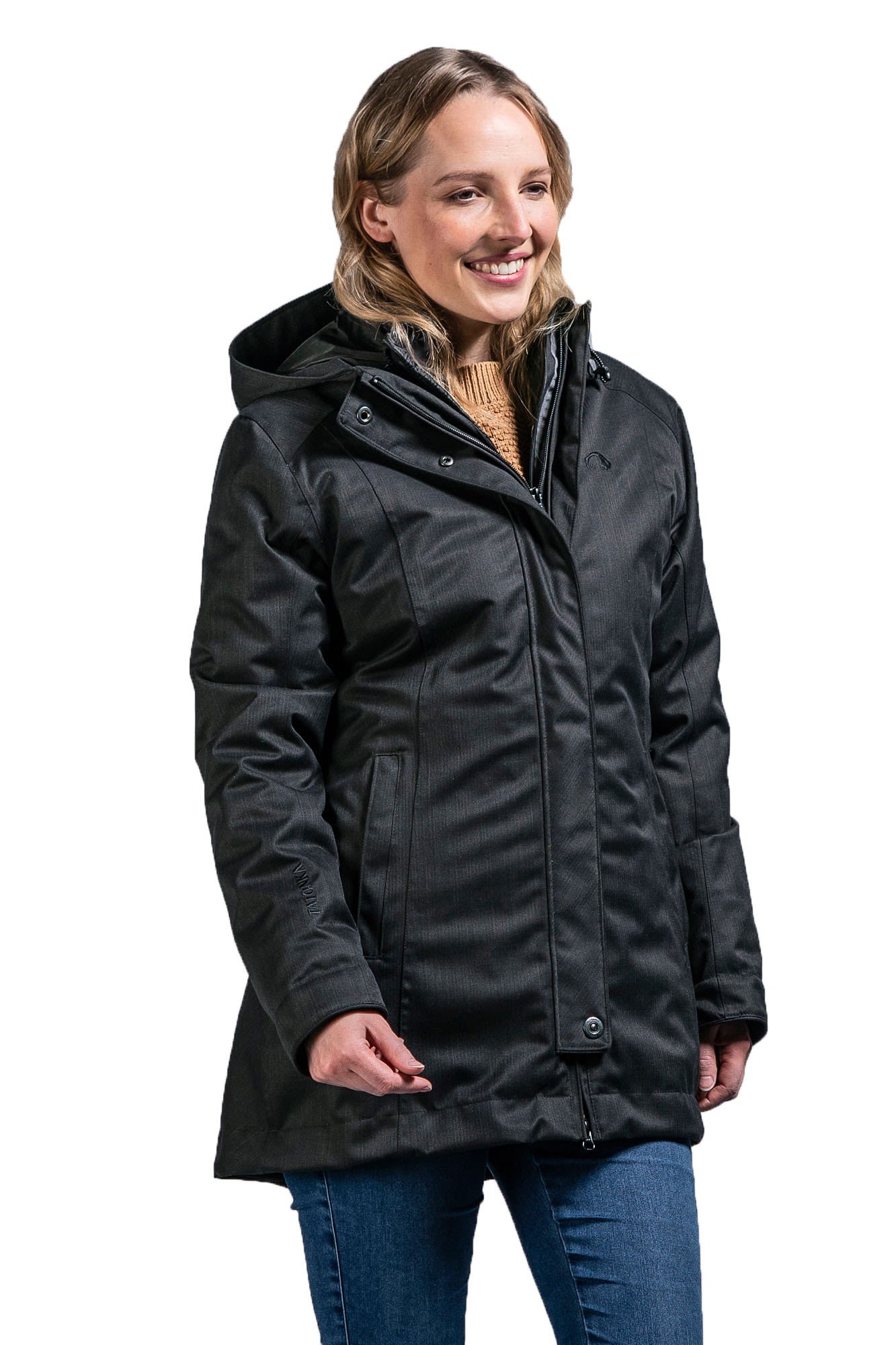 Tatonka Naika 3in1 Coat Schwarz- Female Thinsulate- Regenmntel- Grsse 34 - Farbe Black