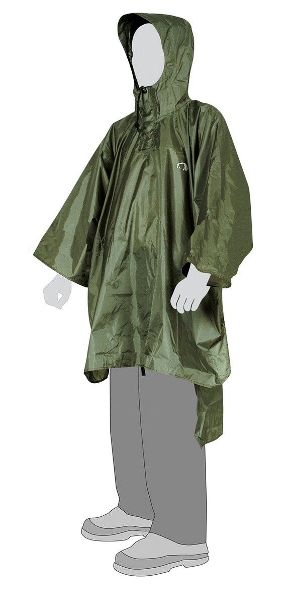 Tatonka Poncho Grn- Anoraks- Grsse Xs-S - Farbe Cub