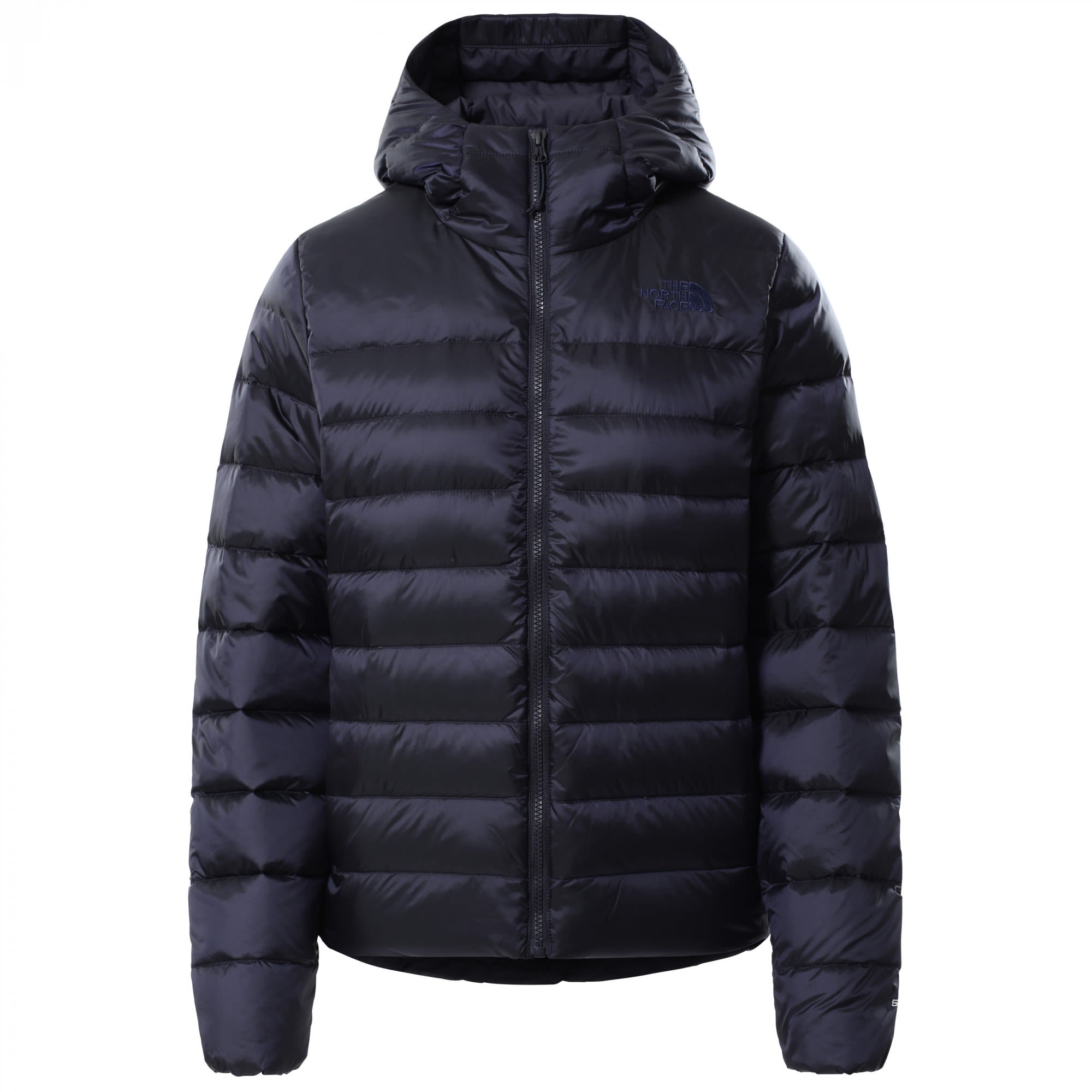 The North Face Aconcagua Hoodie Blau- Female Daunen Ponchos und Capes- Grsse S - Farbe Aviator Navy - TNF White Logo