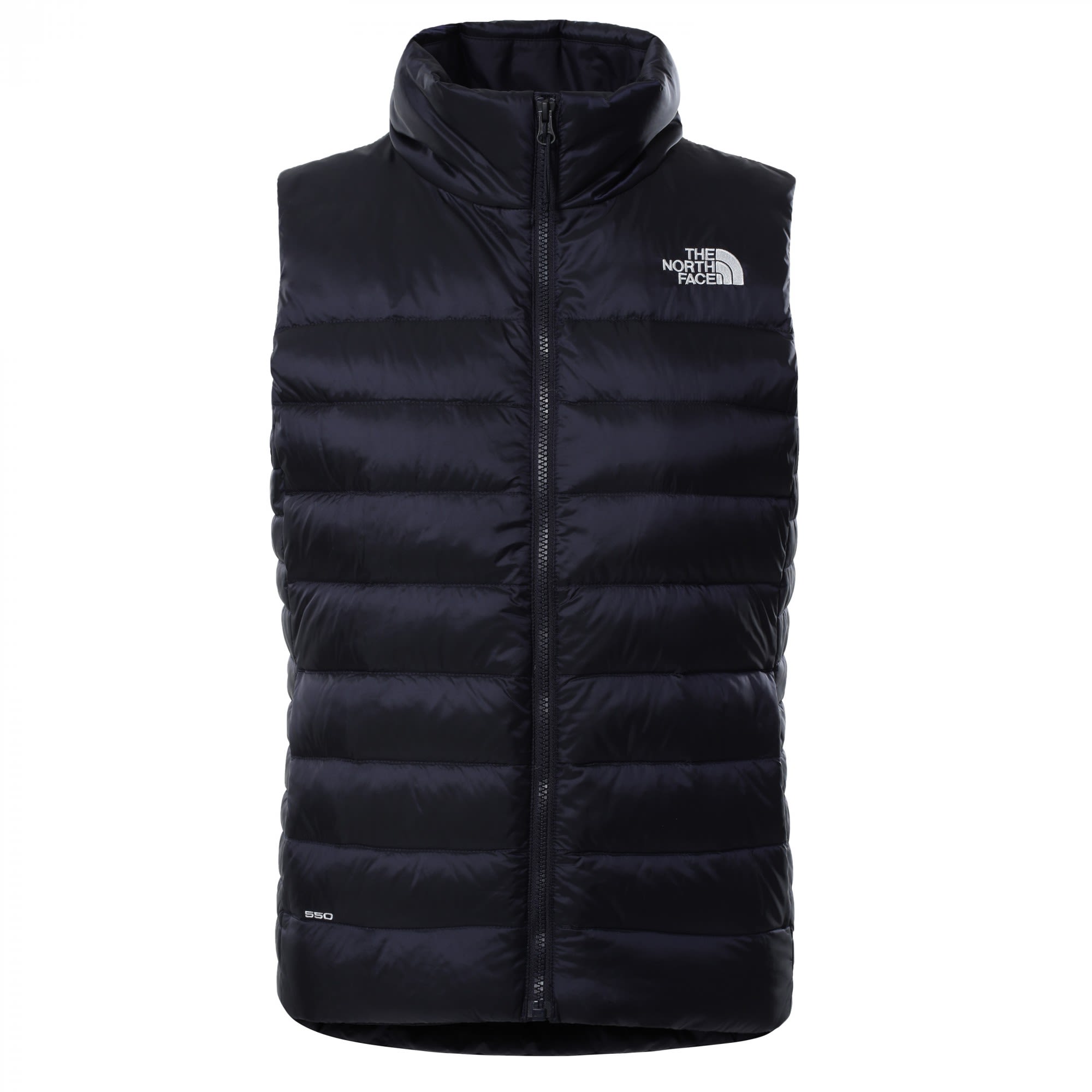 The North Face Aconcagua Vest Blau- Female Daunen Isolationswesten- Grsse XS - Farbe Aviator Navy - TNF White Logo