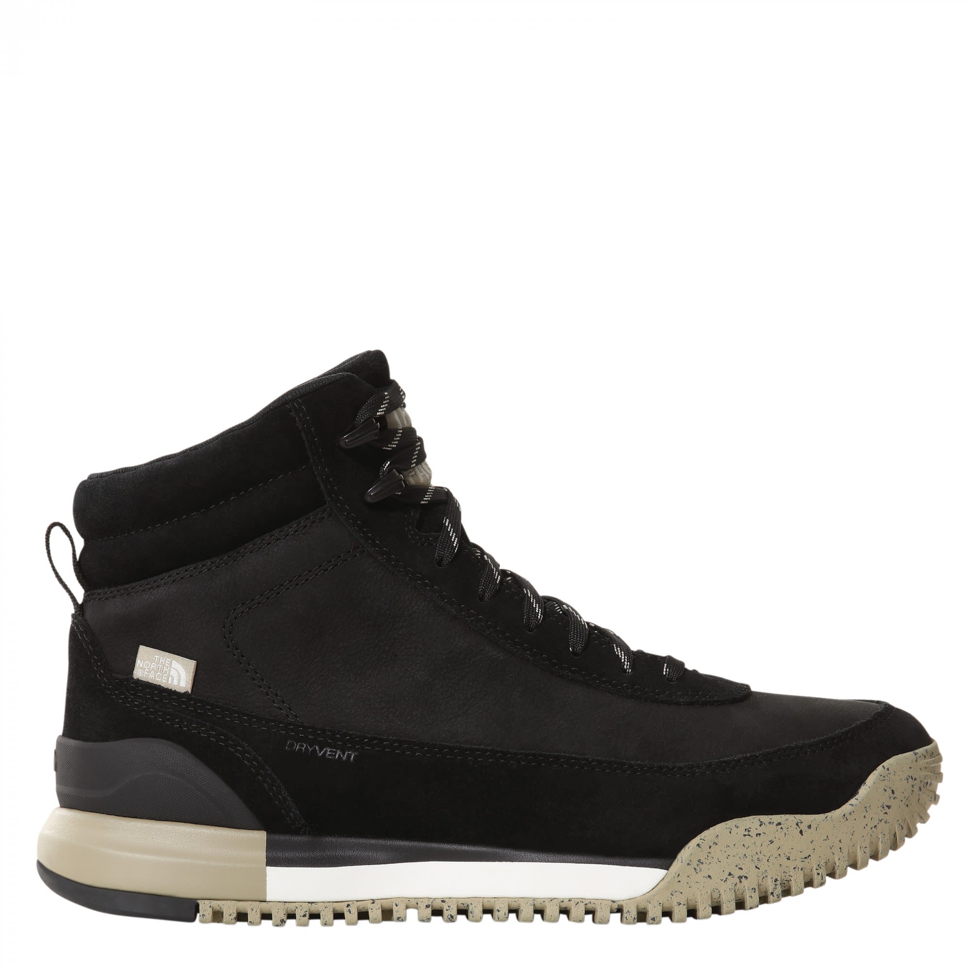 The North Face Back-TO-Berkeley III Leather Waterproof Schwarz- Male Wander- und Trekkingstiefel- Grsse EU 39 - Farbe TNF Black - Flax