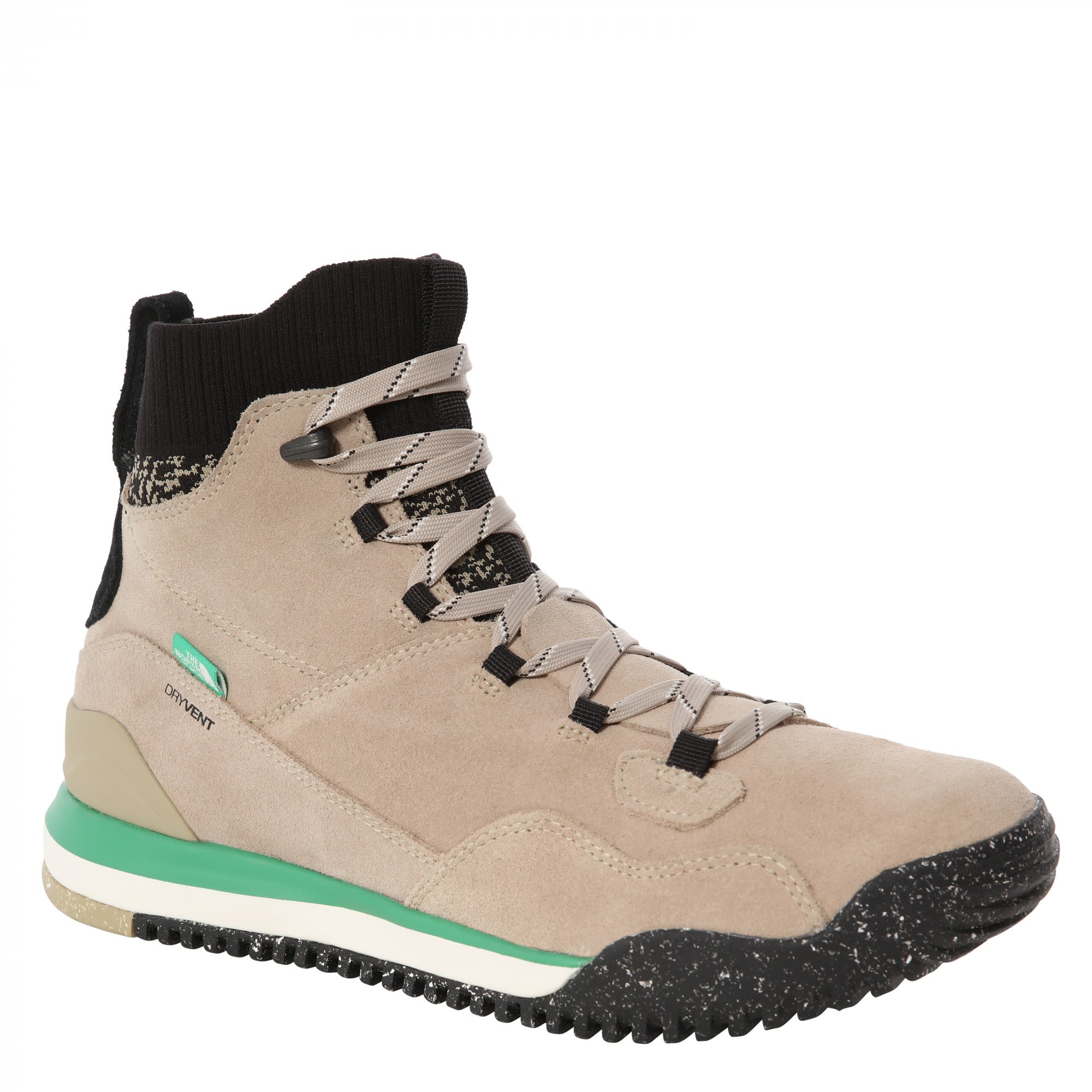 The North Face Back-TO-Berkeley III Sport Waterproof Beige- Male Wander- und Trekkingstiefel- Grsse EU 40-5 - Farbe Flax - TNF Black