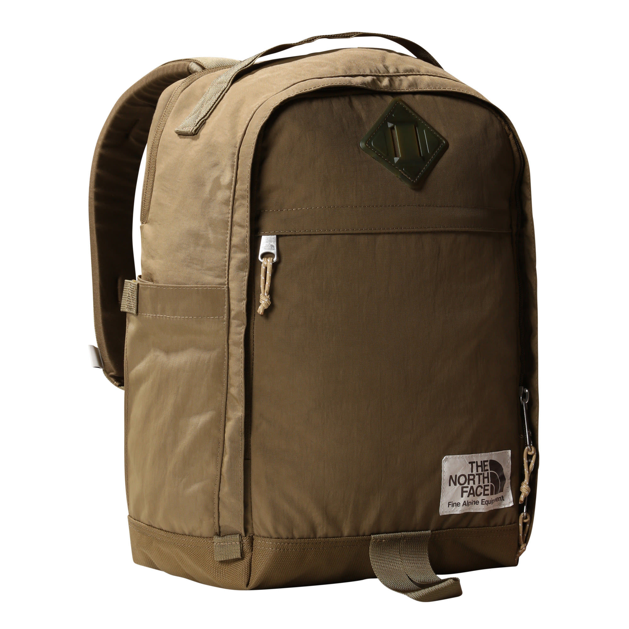 The North Face Berkeley Daypack Braun- Notebook-Ruckscke- Grsse One Size - Farbe Military Olive - Antelope Tan