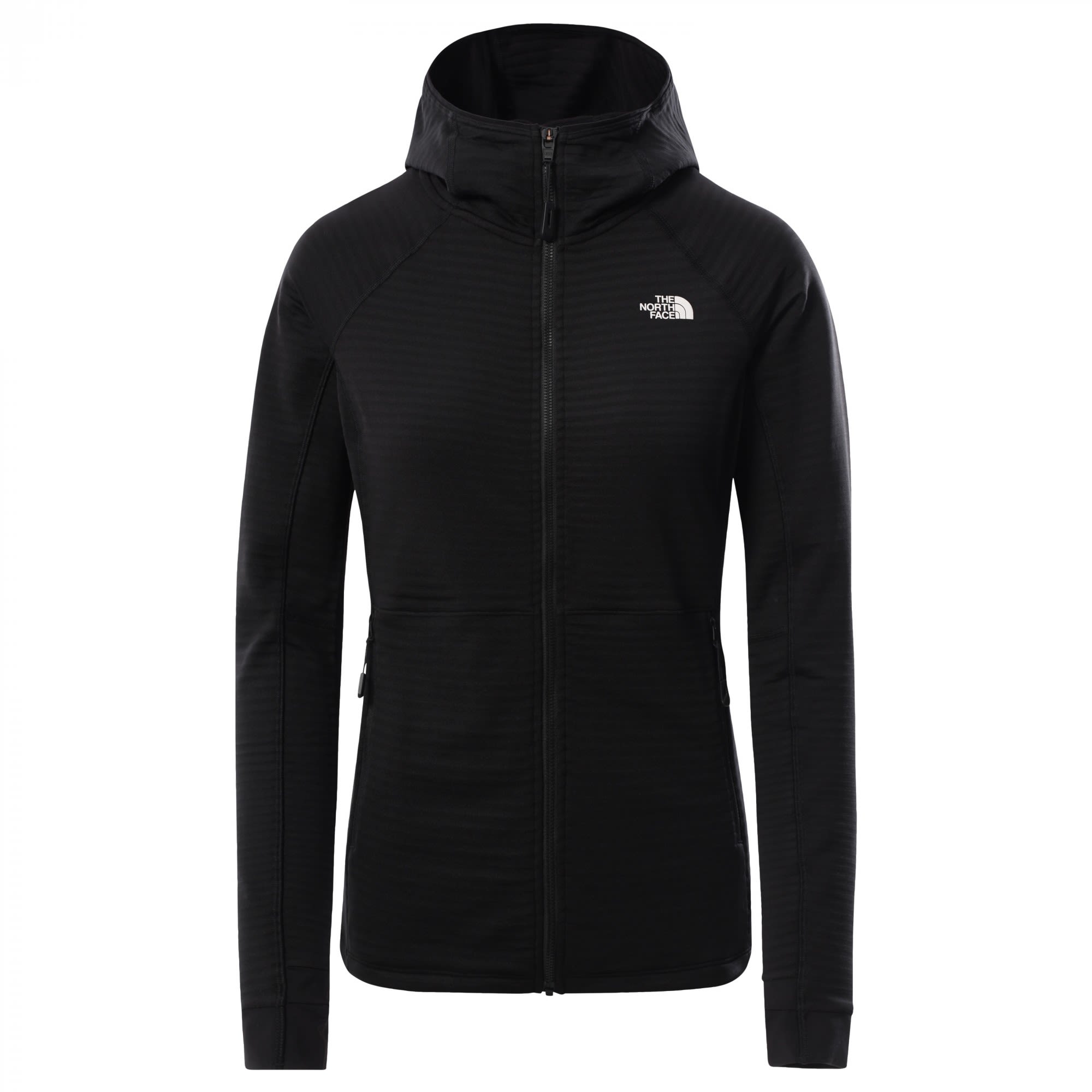 The North Face Circadian Midlayer Hoodie Schwarz- Female Ponchos und Capes- Grsse S - Farbe TNF Black