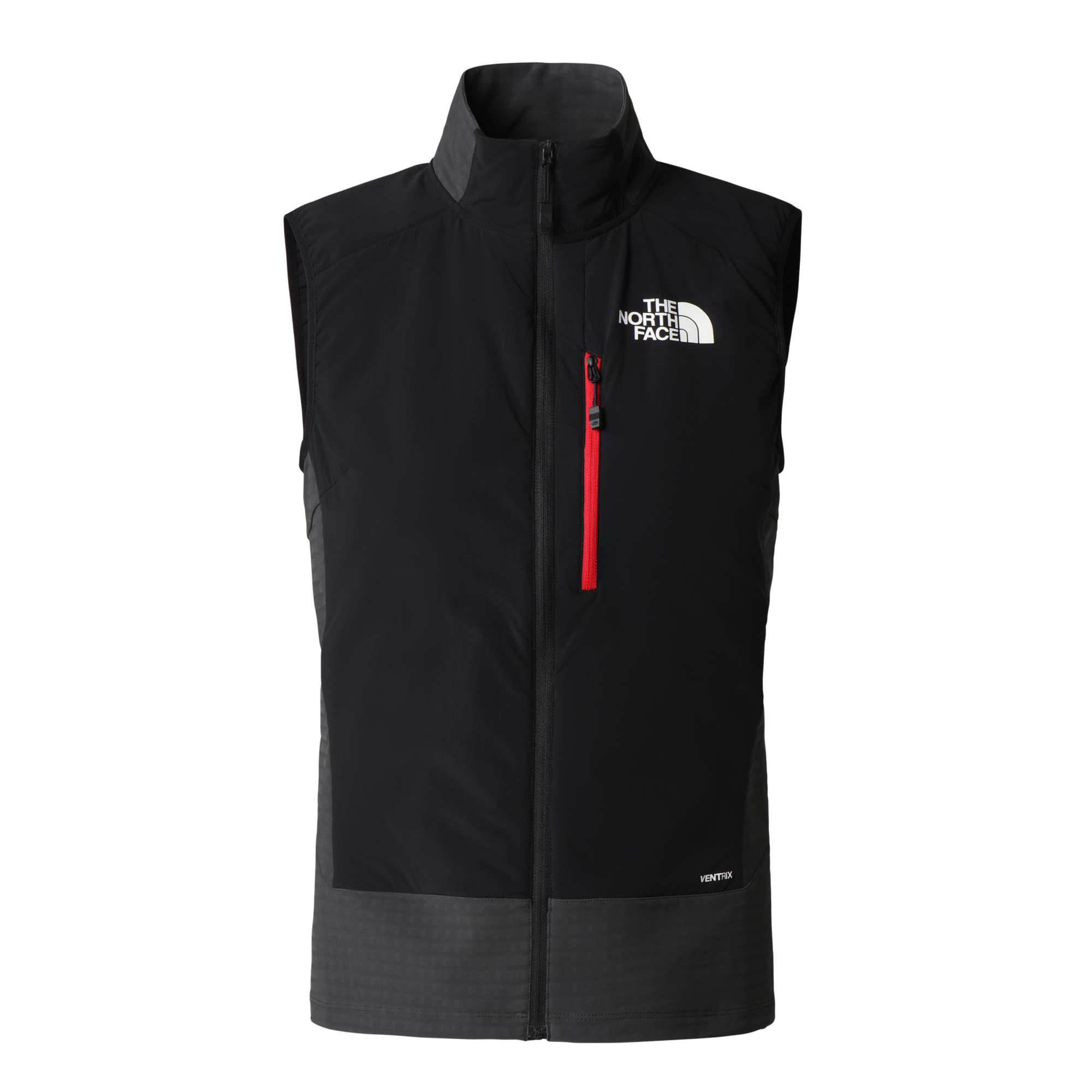 The North Face Dawn Turn Hybrid Ventrix Vest Colorblock - Grau- Female Isolationswesten- Grsse XS - Farbe Asphalt Grey - TNF Black