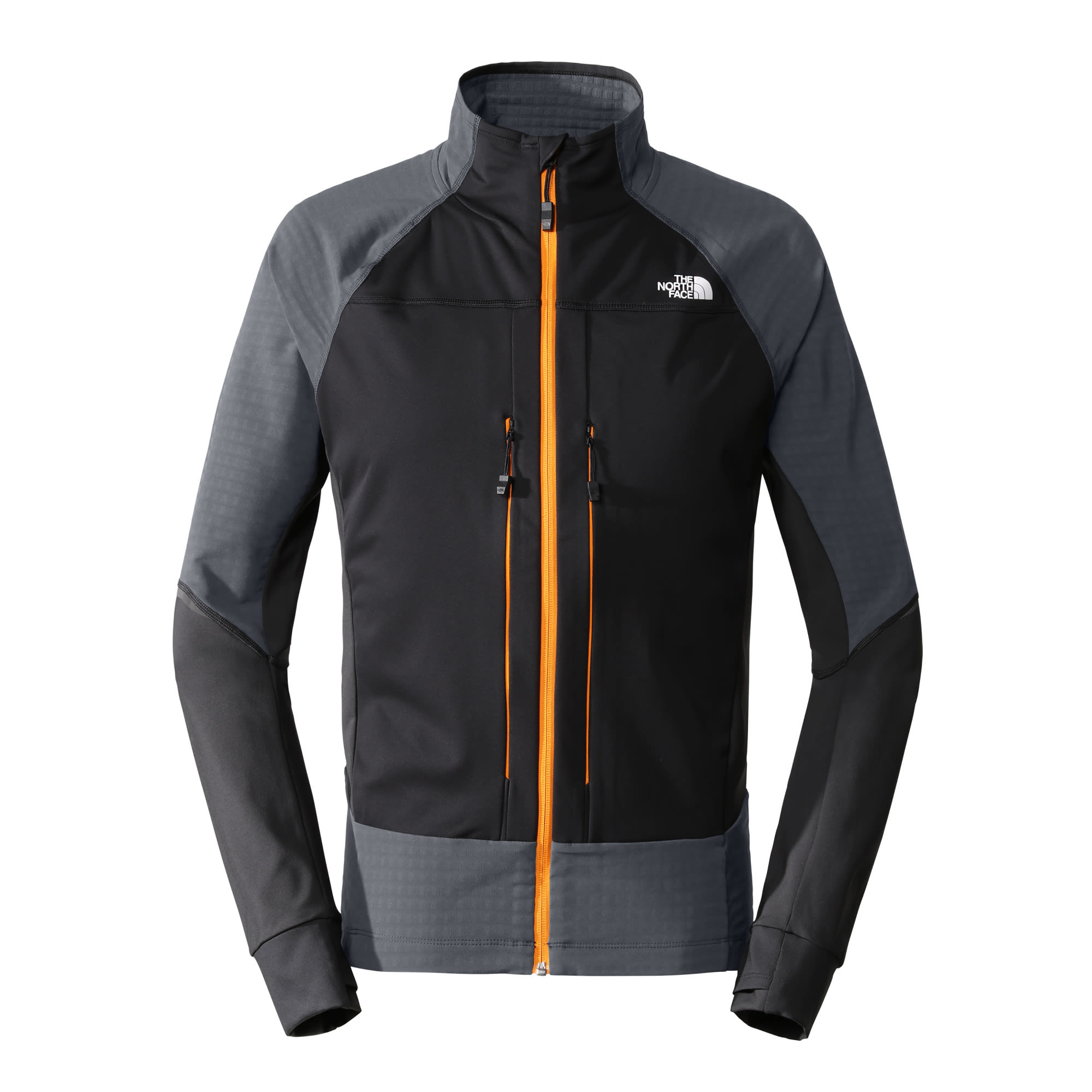 The North Face Dawn Turn Softshell Full-Zip Colorblock- Male Ponchos und Capes- Grsse M - Farbe TNF Black - Vanadis Grey - Asphalt Grey