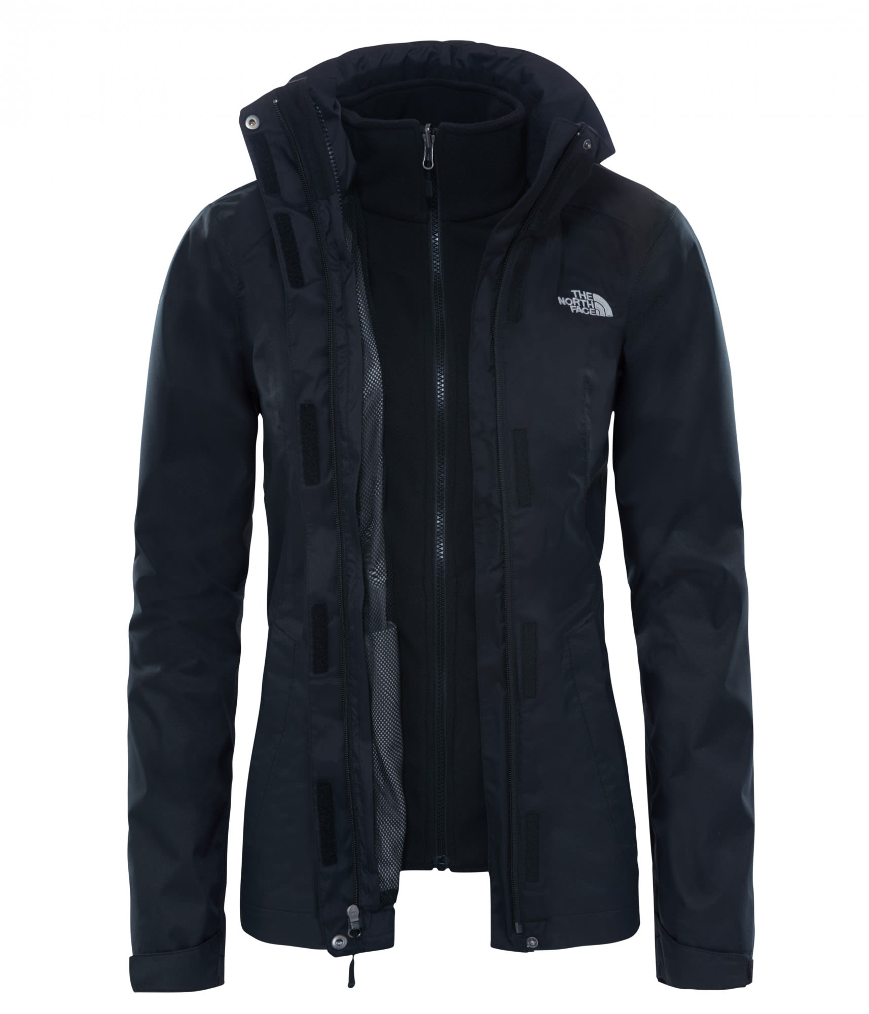 The North Face Evolve II Triclimate Jacket Schwarz- Female Ponchos und Capes- Grsse XS - Farbe TNF Black - TNF Black