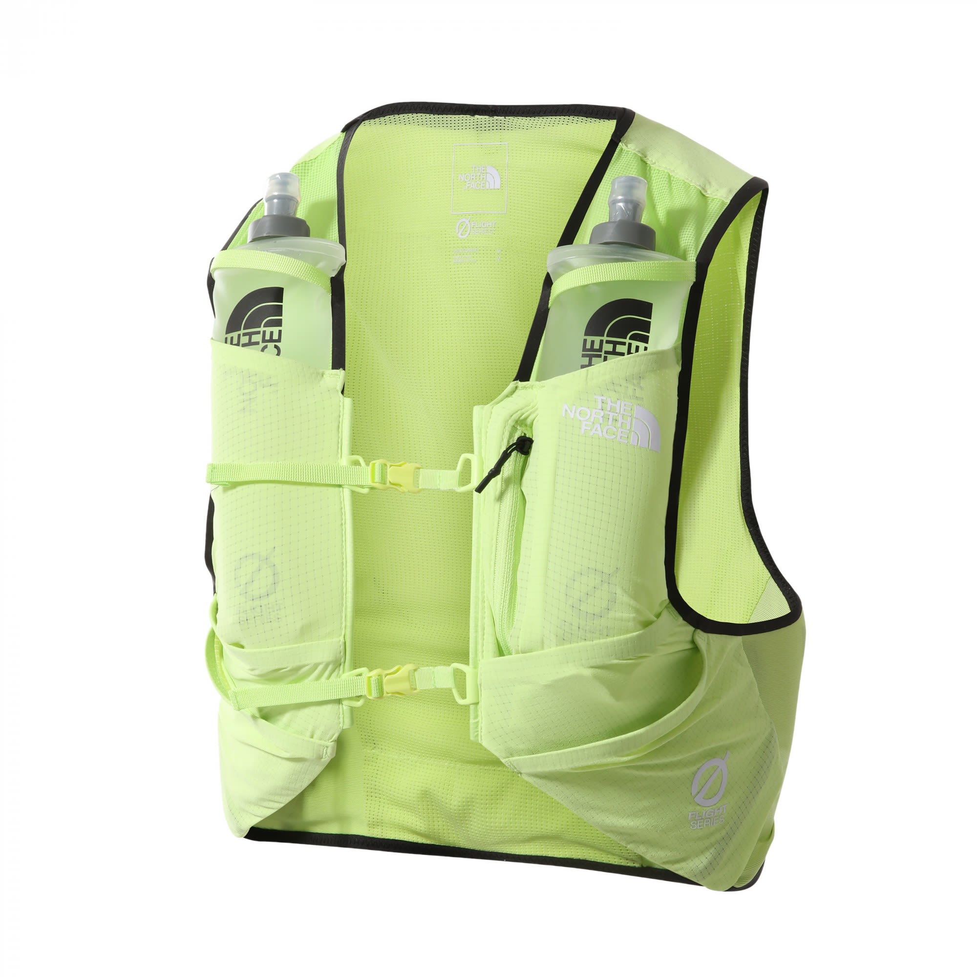 The North Face Flight Series Race DAY Vest 8L Gelb- Westen- Grsse S - Farbe Sharp Green - TNF Black