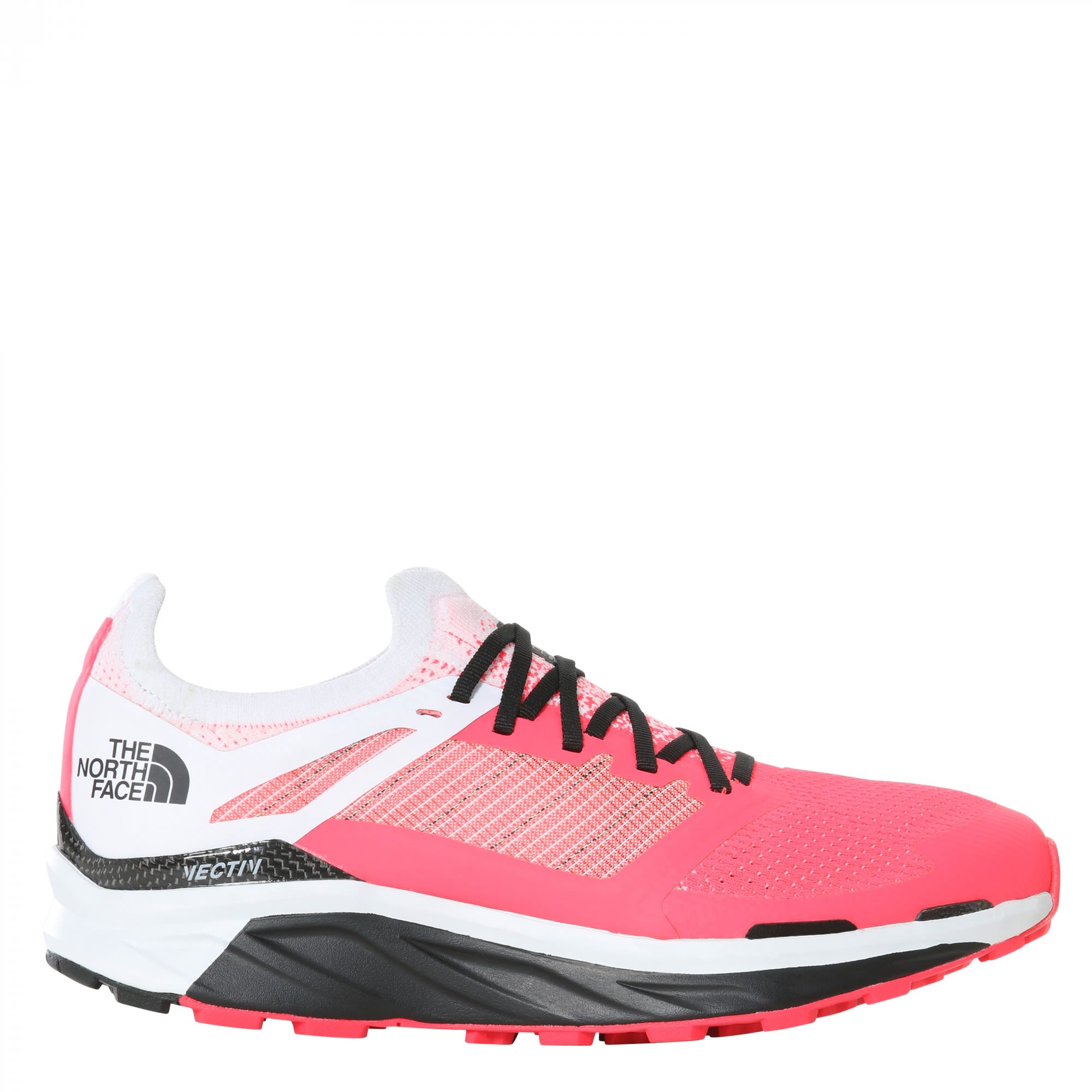 The North Face Flight Vectiv Pink- Female Trailrunning- und Laufschuhe- Grsse EU 37 - Farbe Brilliant Coral - TNF White