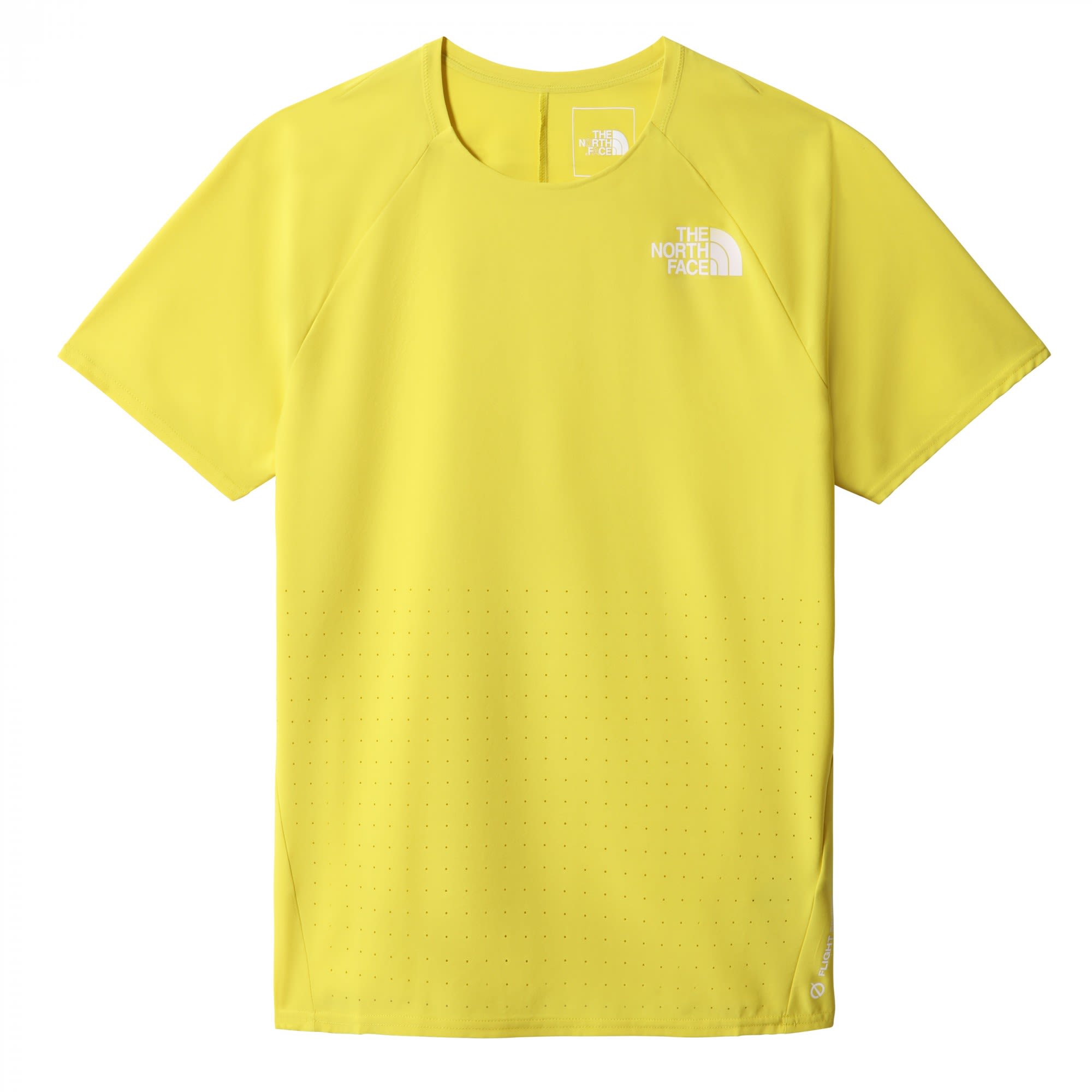 The North Face Flight Weightless S-S Shirt Gelb- Male Kurzarm-Shirts- Grsse L - Farbe Acid Yellow