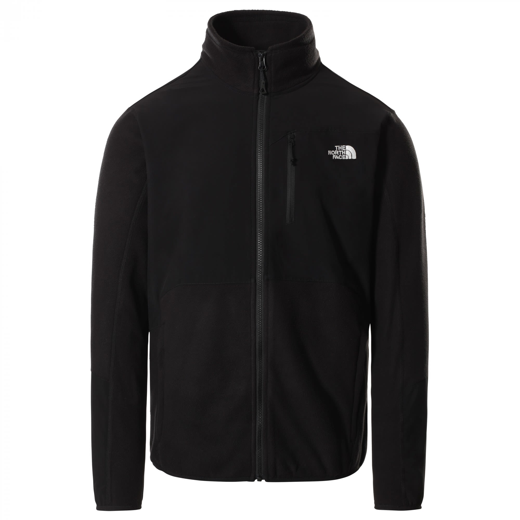 The North Face Glacier Pro Full Zip Schwarz- Male Ponchos und Capes- Grsse XS - Farbe TNF Black - TNF Black