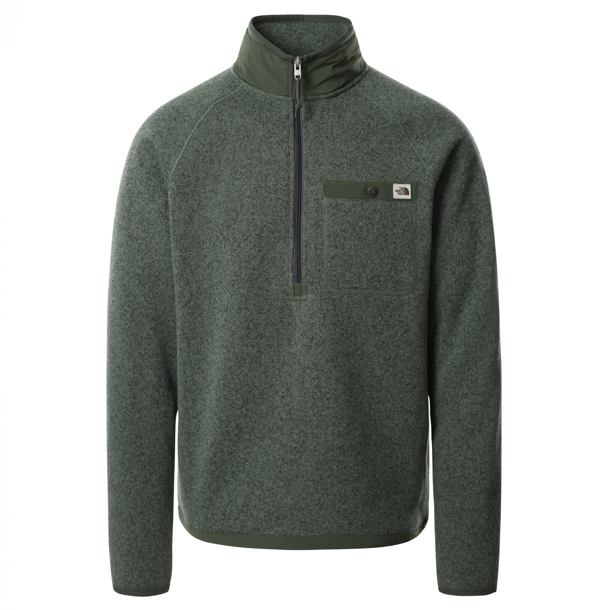 The North Face Gordon Lyons 1-4 Zip Oliv- Male Ponchos und Capes- Grsse XS - Farbe Laurel Wreath Green Heather - Thyme