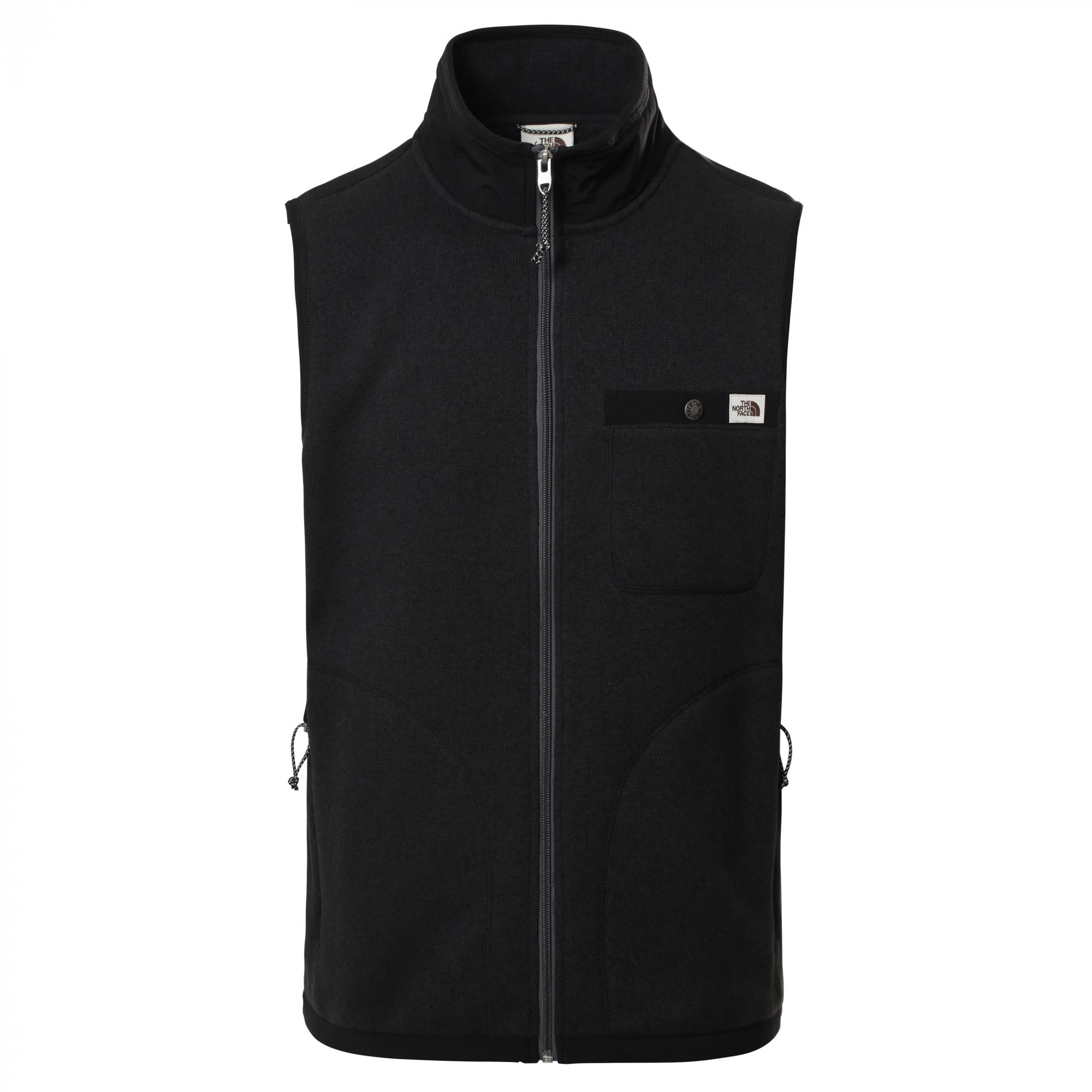 The North Face Gordon Lyons F-Z Vest Schwarz- Male Westen- Grsse S - Farbe TNF Black Heather