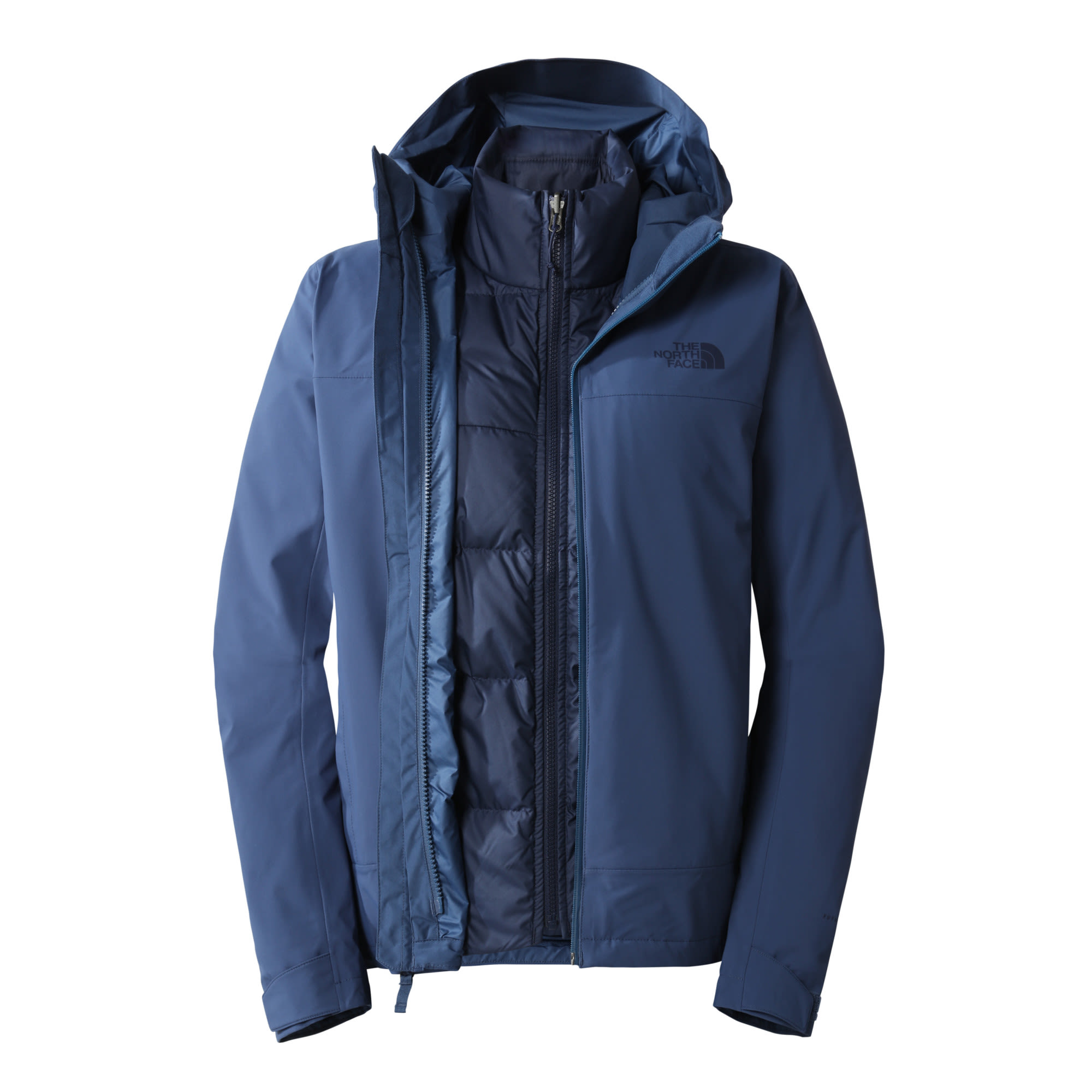The North Face Mountain Light Futurelight Triclimate Jacket Blau- Female Daunen Ponchos und Capes- Grsse XS - Farbe Shady Blue - Summit Navy