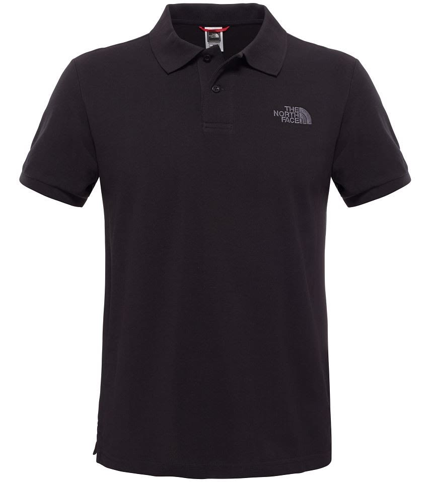 The North Face Polo Piquet Schwarz- Male Kurzarm-Polos- Grsse S - Farbe TNF Black