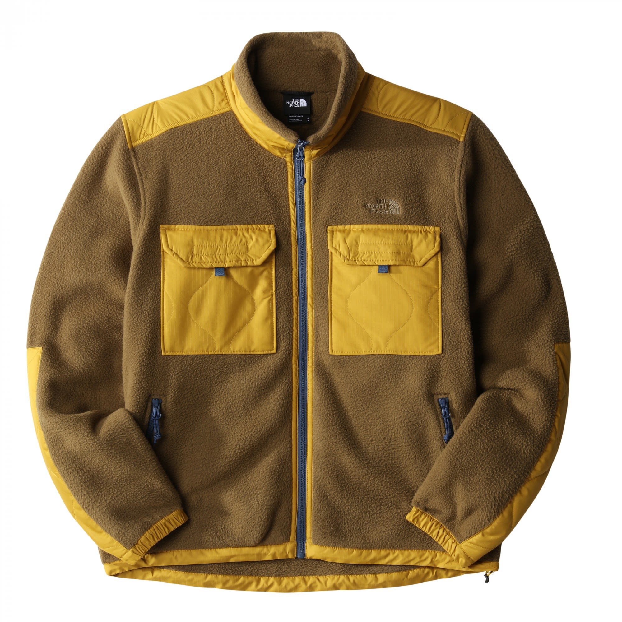 The North Face Royal Arch F-Z Jacket Colorblock- Male Ponchos und Capes- Grsse XL - Farbe Military Olive - Mineral Gold - Shady Blue
