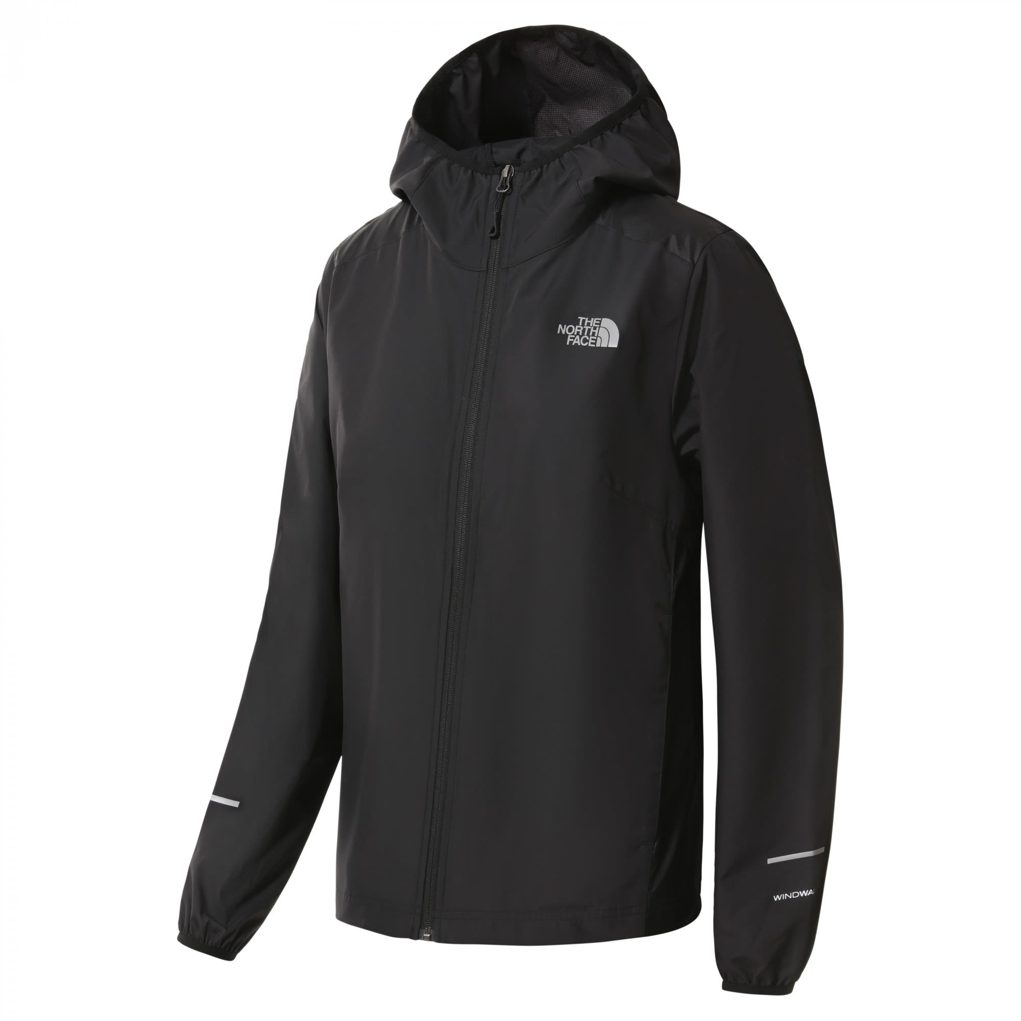 The North Face RUN Wind Jacket Schwarz- Female Ponchos und Capes- Grsse XS - Farbe TNF Black