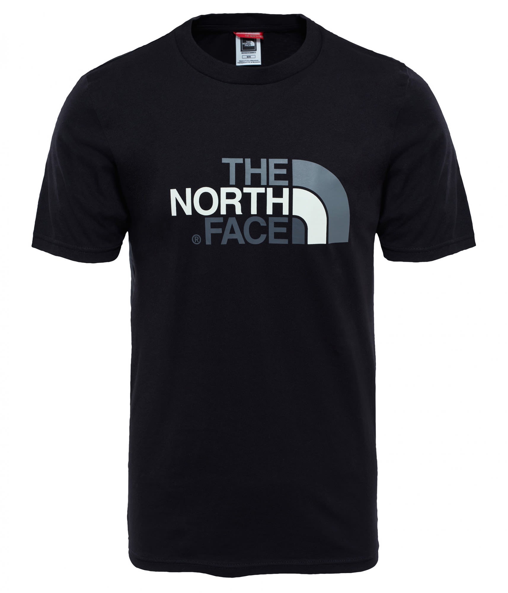 The North Face S-S Easy Tee Schwarz- Male Kurzarm-Shirts- Grsse S - Farbe TNF Black