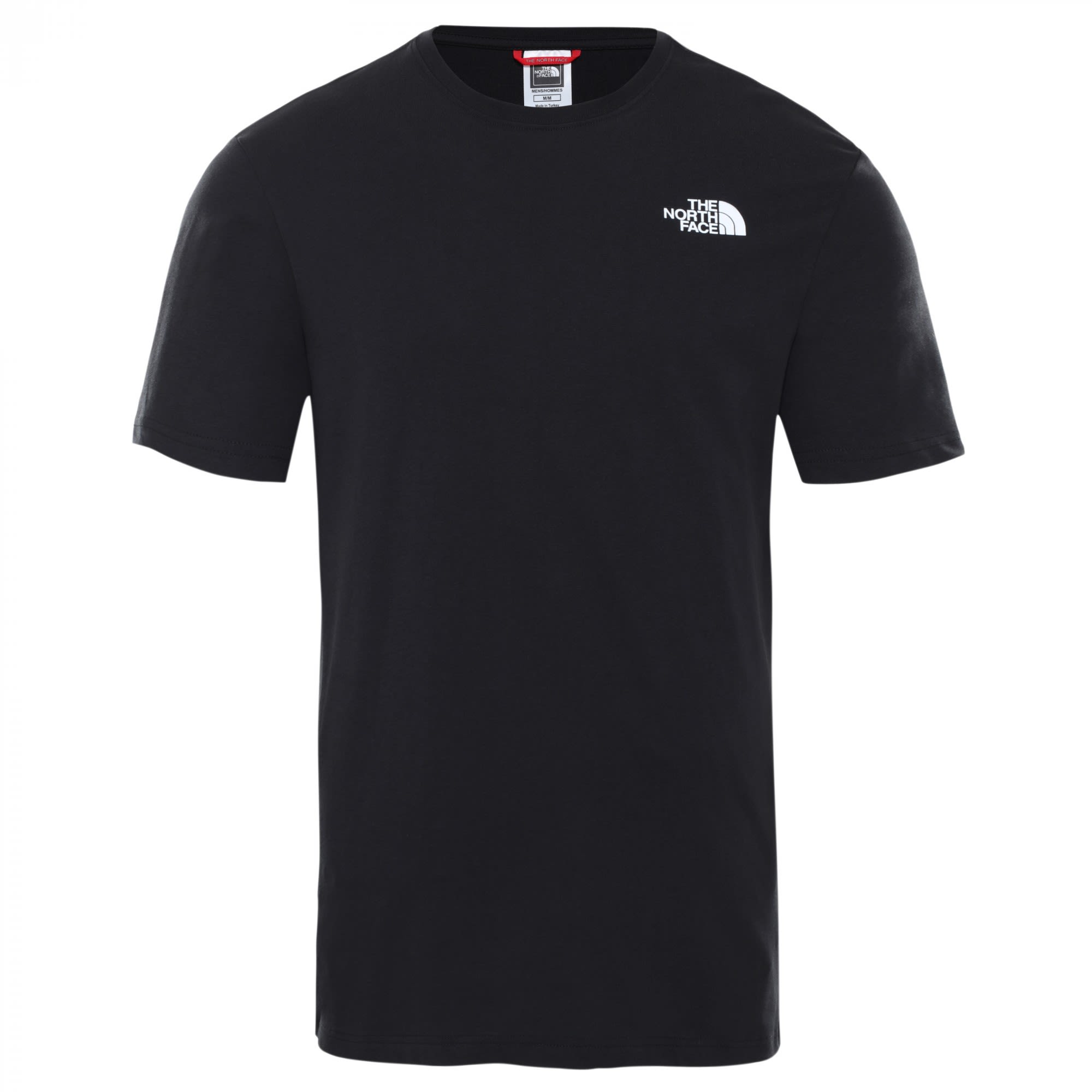 The North Face S-S RED BOX Tee Schwarz- Male Kurzarm-Shirts- Grsse M - Farbe TNF Black - Summit Gold Heritage 2 Plaid