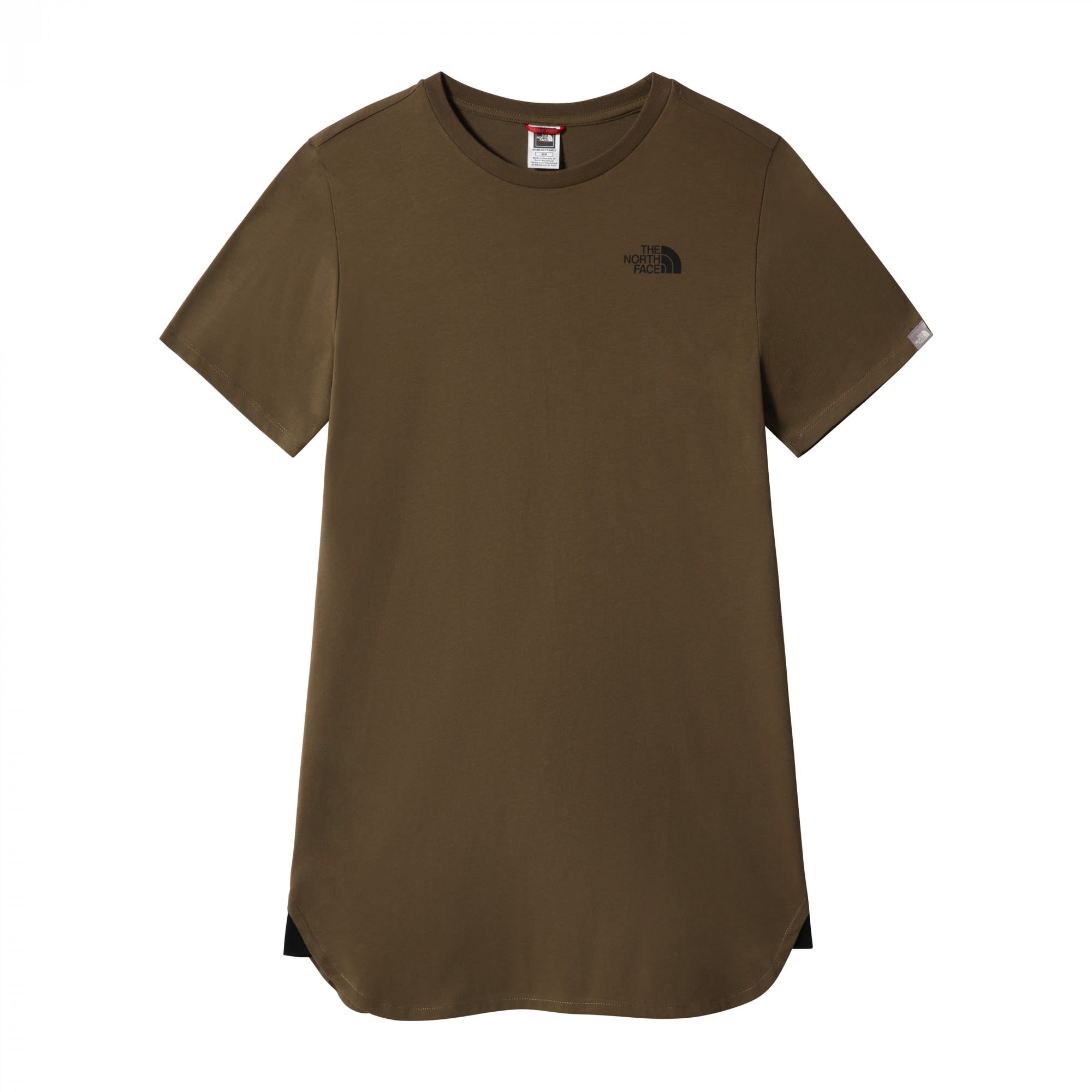 The North Face Simple Dome Tee Dress Update Oliv- Female Kleider- Grsse M - Farbe Military Olive