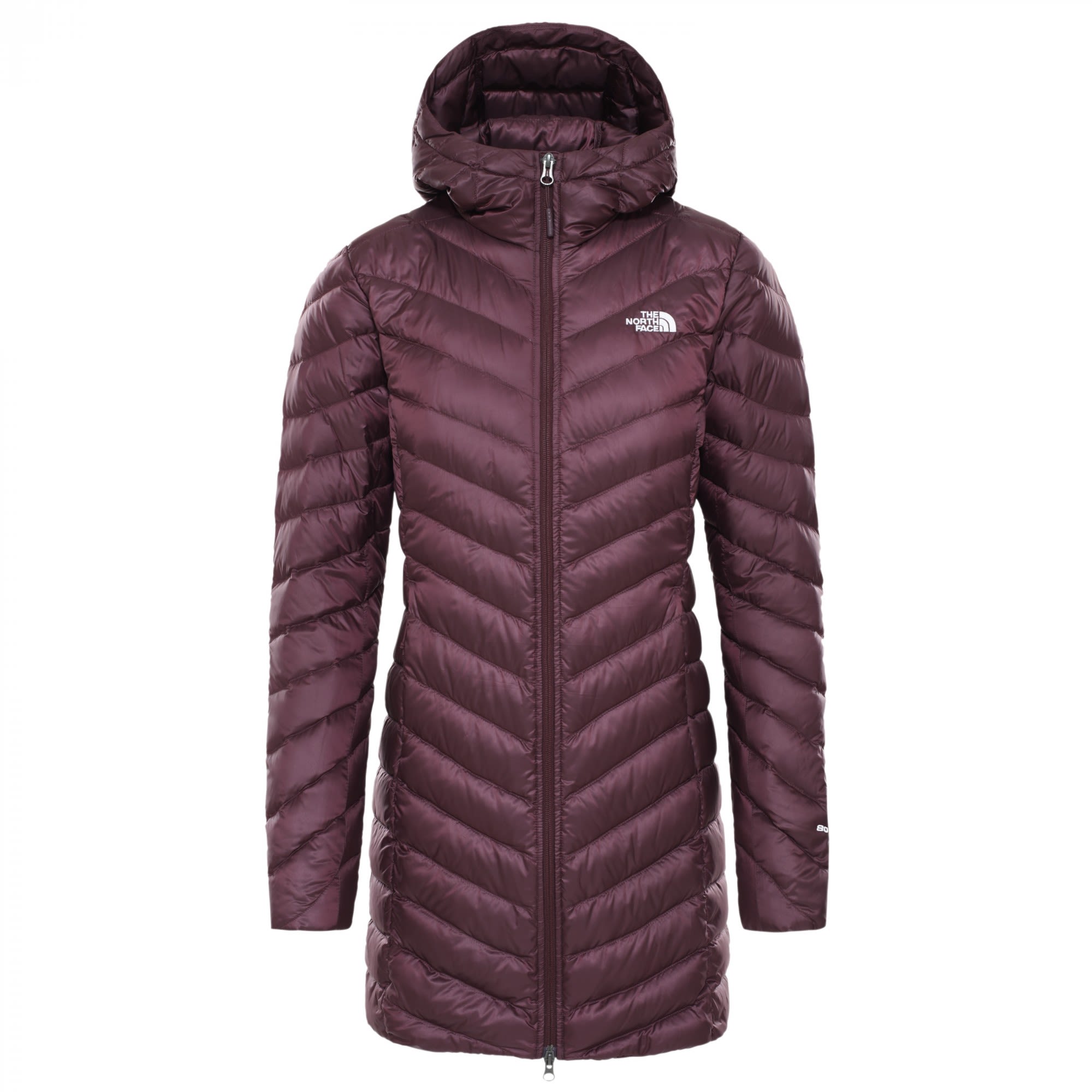 The North Face Trevail Parka Lila- Female Daunen Freizeitmntel- Grsse S - Farbe Root Brown