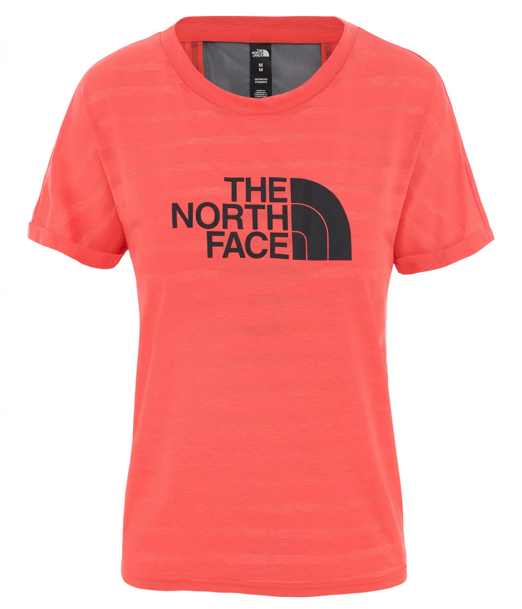 The North Face Varuna Tee Rot- Female Kurzarm-Shirts- Grsse XS - Farbe Cayenne Red