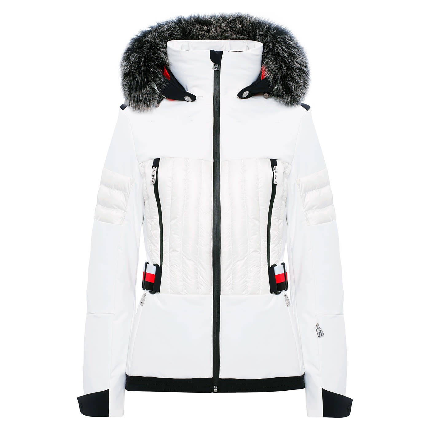 Toni Sailer Aggi Fur Weiss- Female Anoraks- Grsse 42 - Farbe Bright White