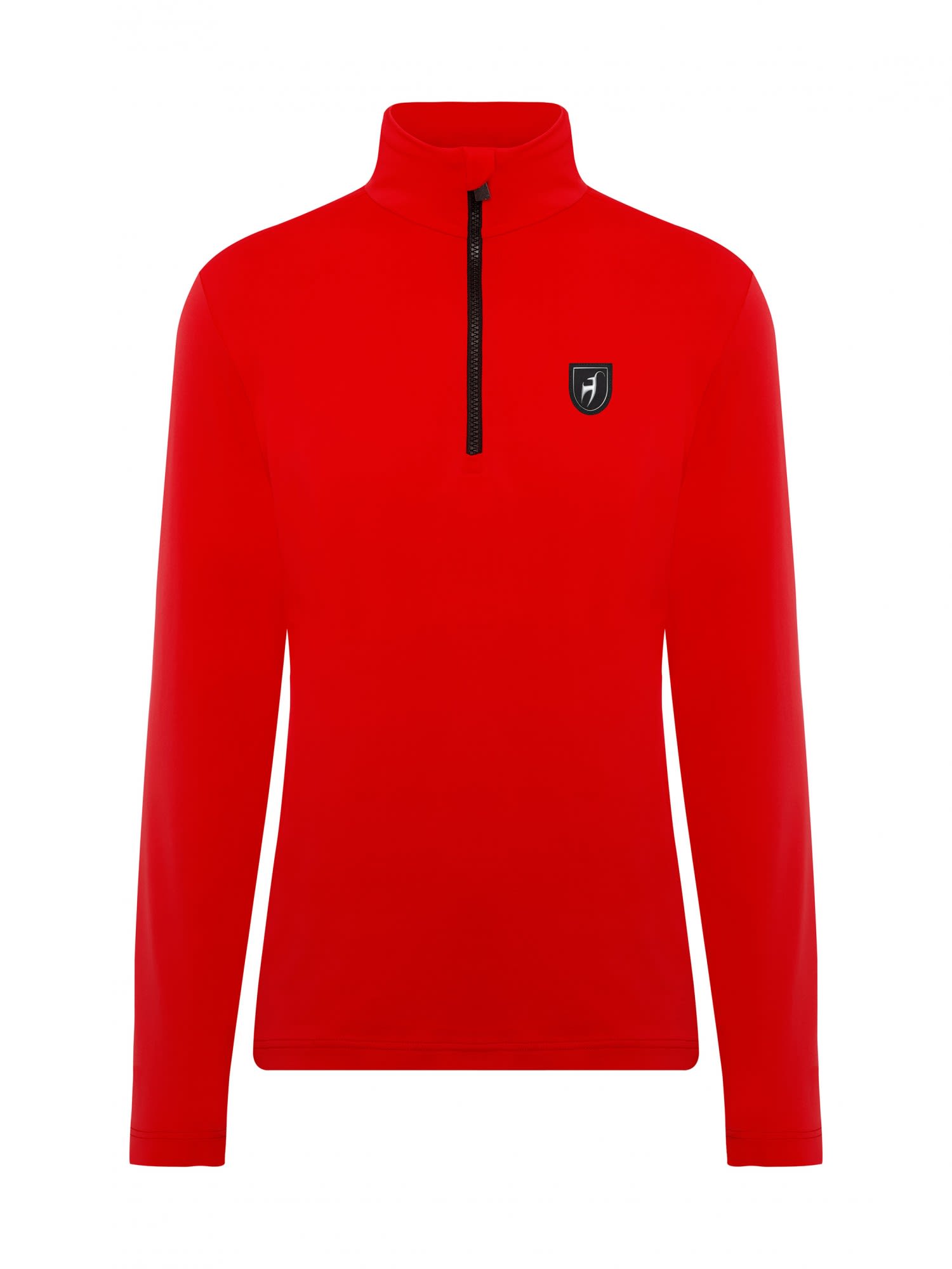 Toni Sailer Brendan Rot- Male Langarm-Shirts- Grsse 54 - Farbe Flame Red